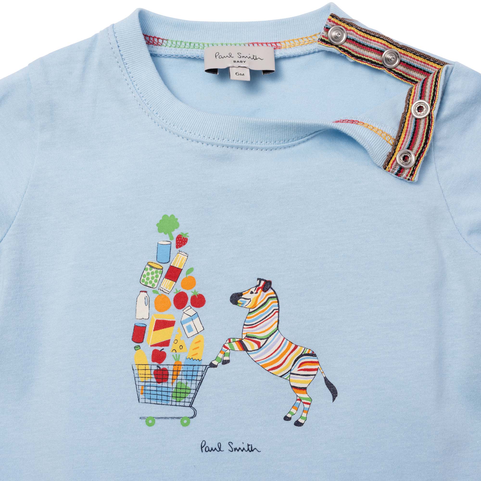 Organic cotton t-shirt with print PAUL SMITH JUNIOR for BOY