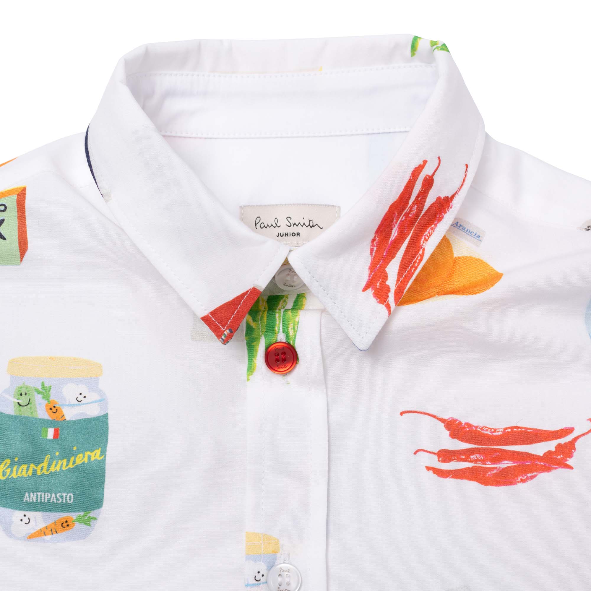Vliegveld Investeren Gaan wandelen PAUL SMITH JUNIOR Overhemd van poplin-katoen jongen wit - | Kids around