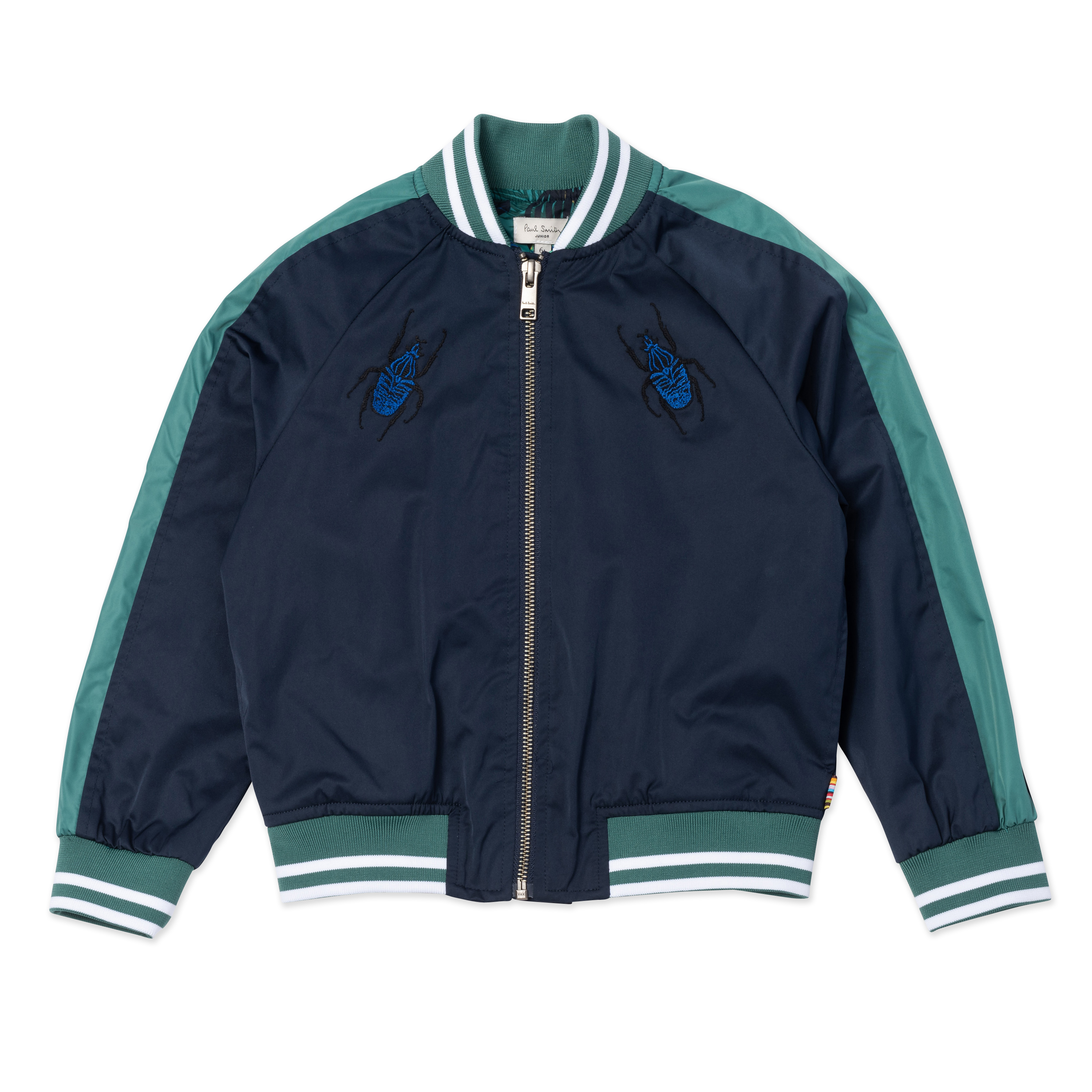 Embroidered bomber jacket PAUL SMITH JUNIOR for BOY