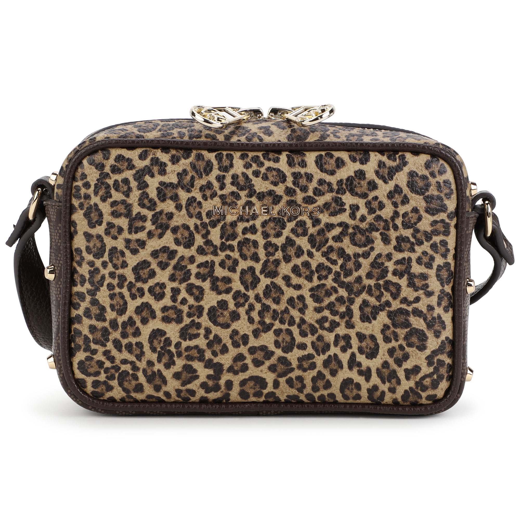 MICHAEL KORS Leopard-print handbag girl beige - | Kids around