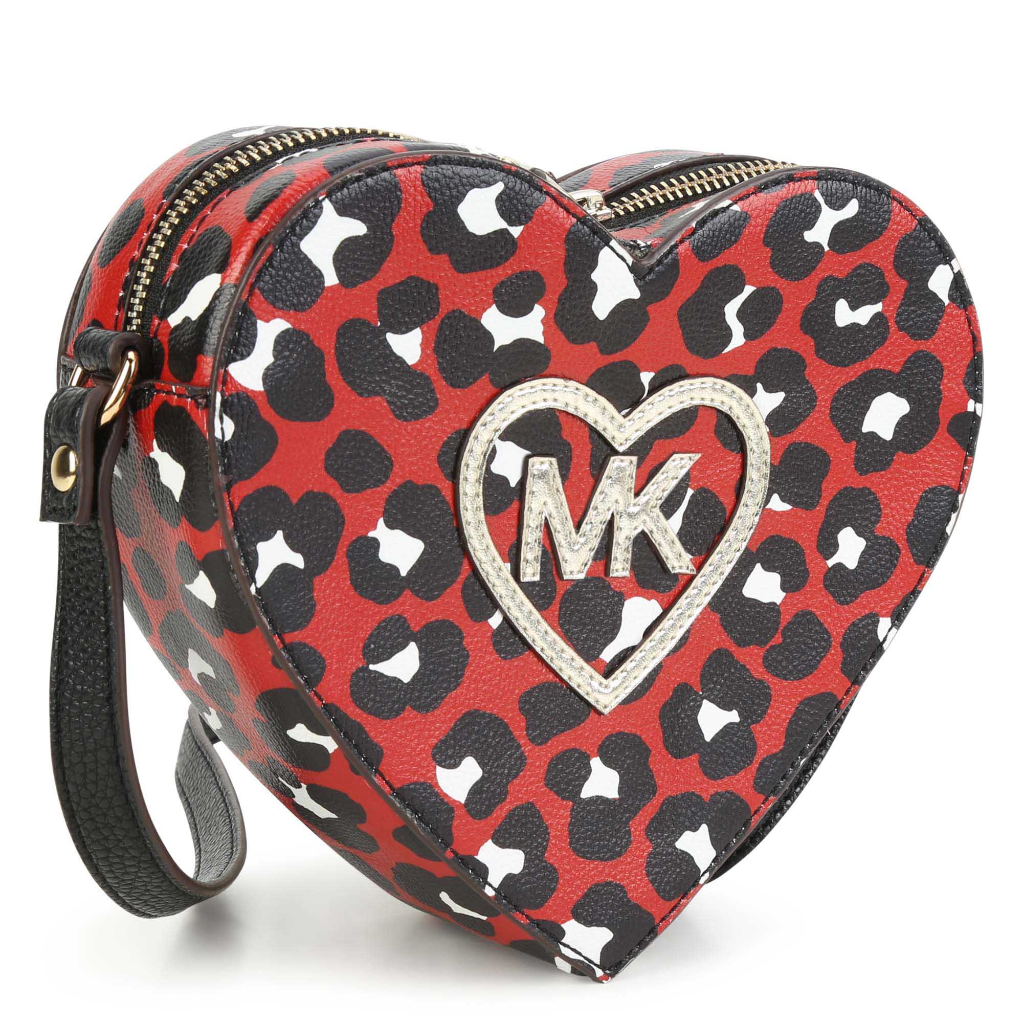 Leopard heart-shaped handbag MICHAEL KORS for GIRL