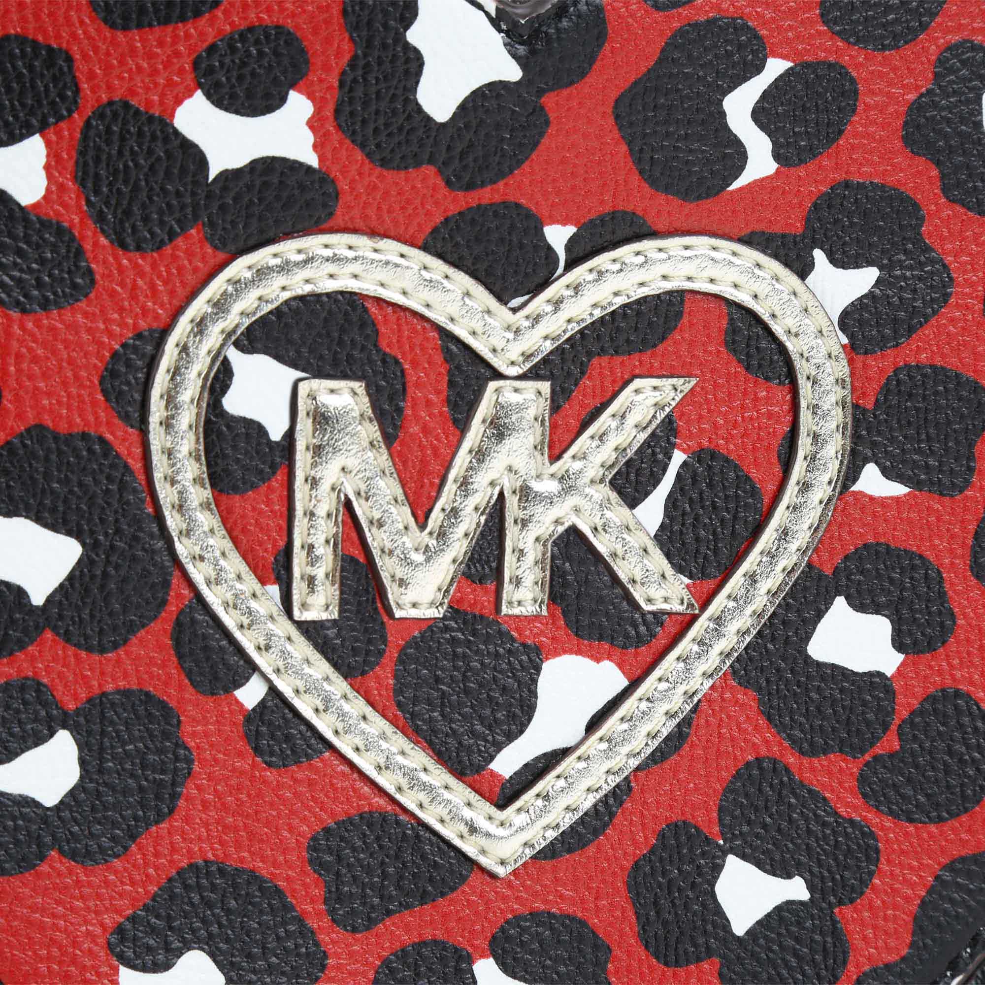 Leopard heart-shaped handbag MICHAEL KORS for GIRL