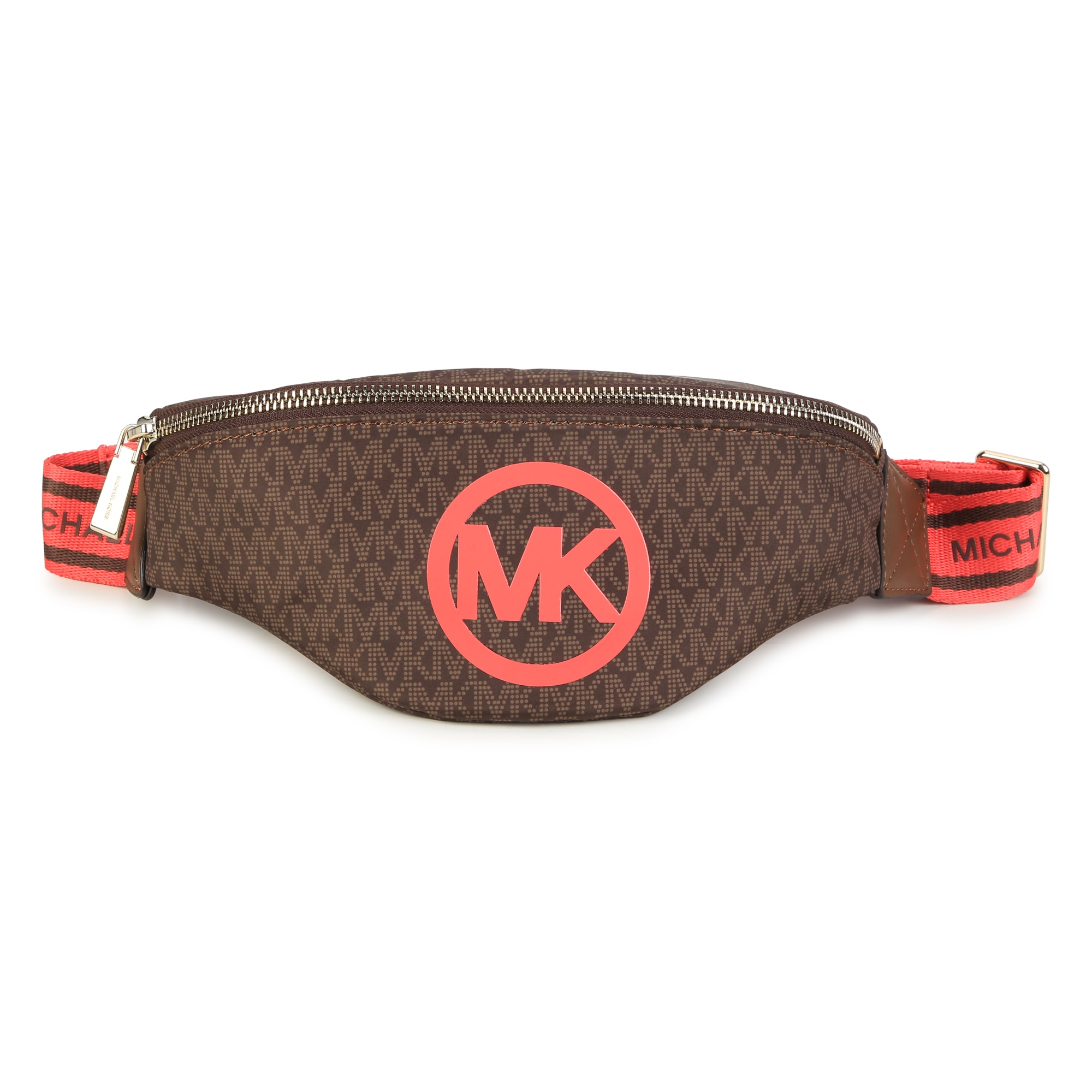 Amazon.com | Michael Kors MK Signature Fanny Pack Belt Bag Vanilla Medium |  Waist Packs