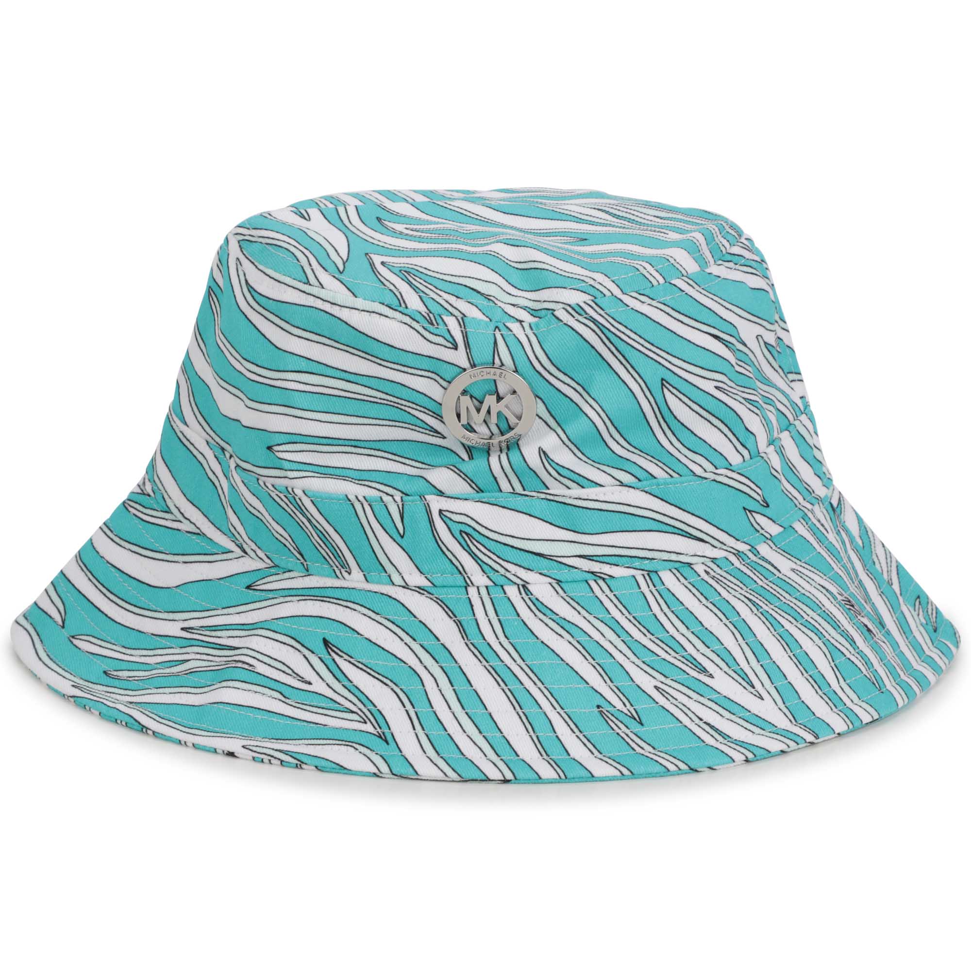 Printed cotton bucket hat