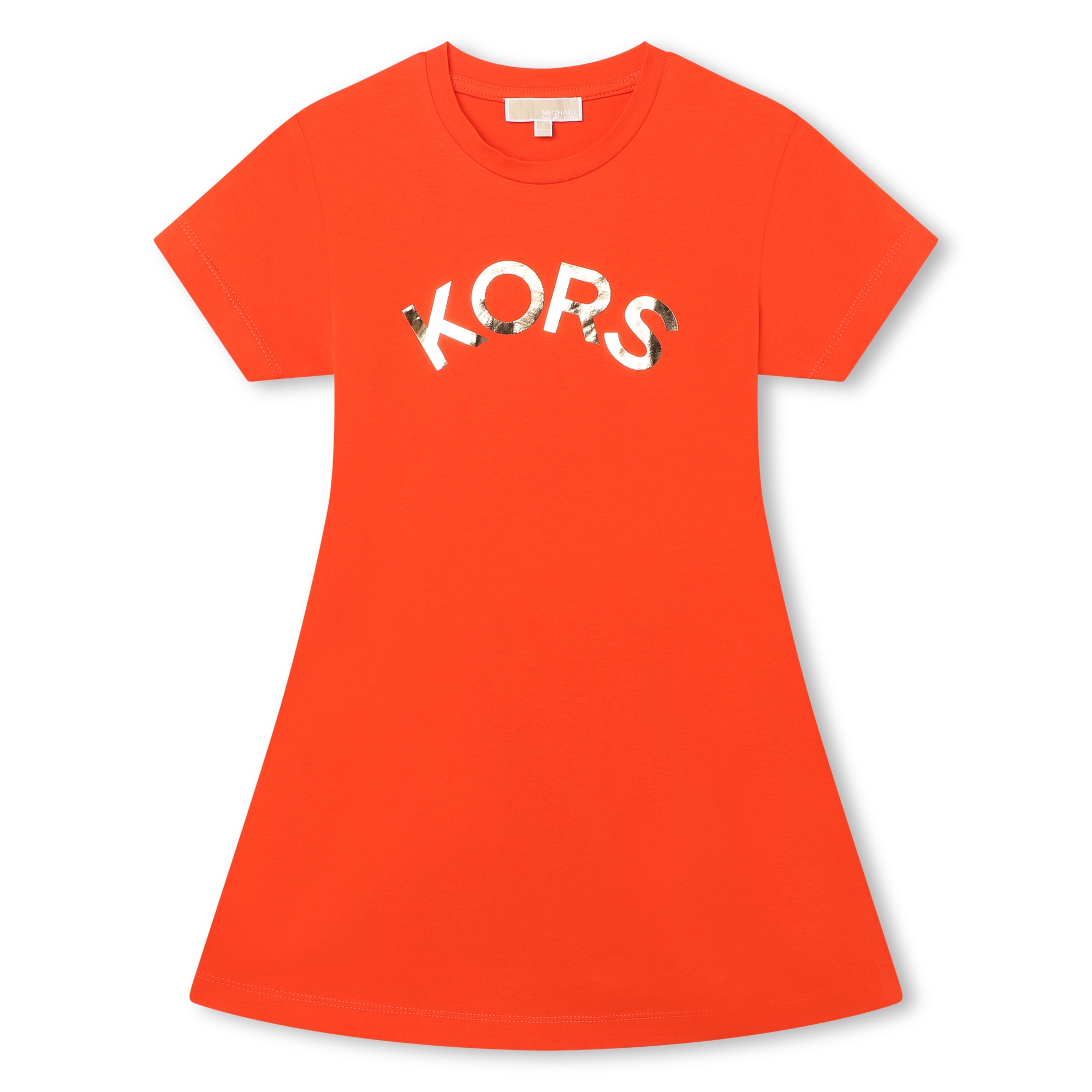 Flared logo dress MICHAEL KORS for GIRL