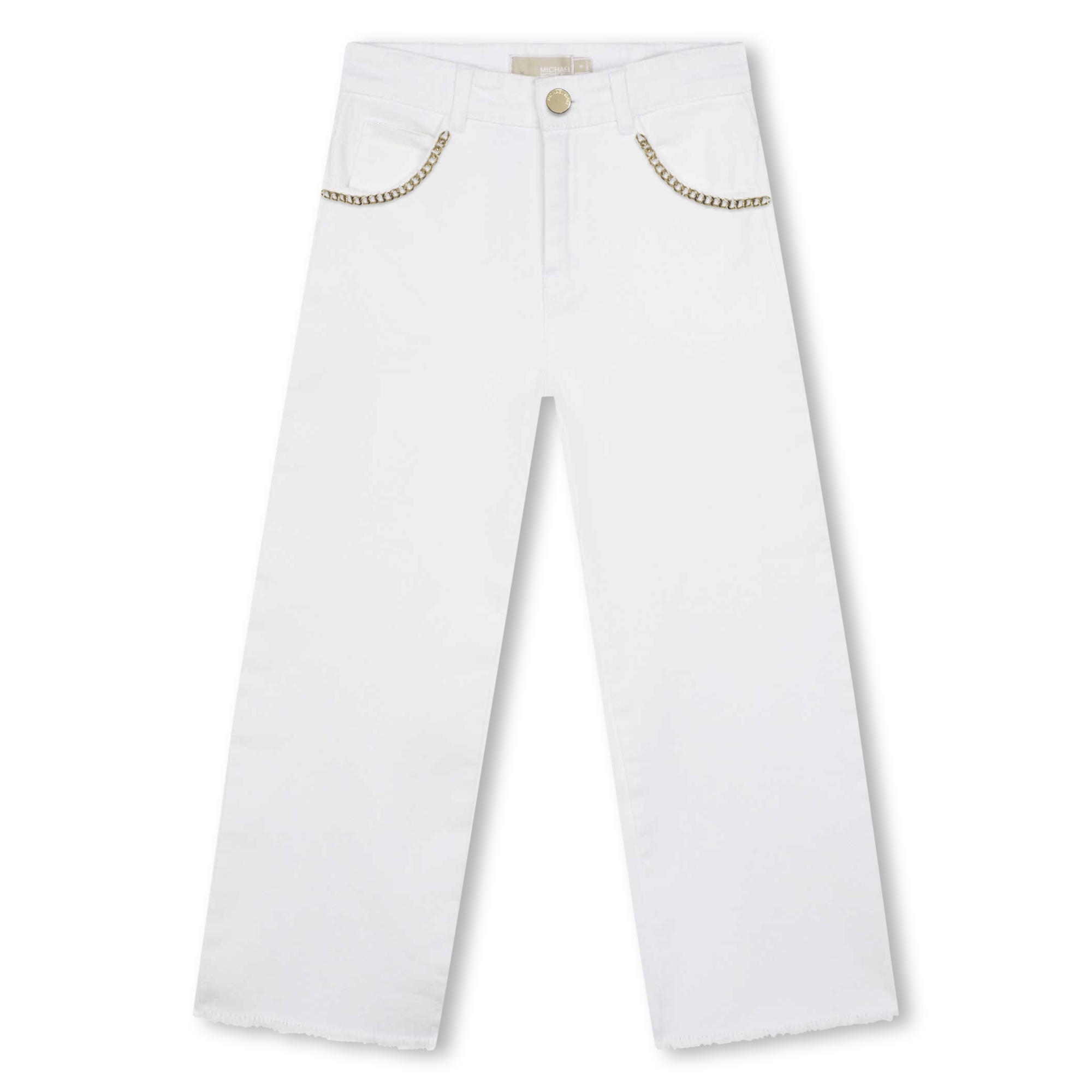 Jeans in cotone con catene MICHAEL KORS Per BAMBINA