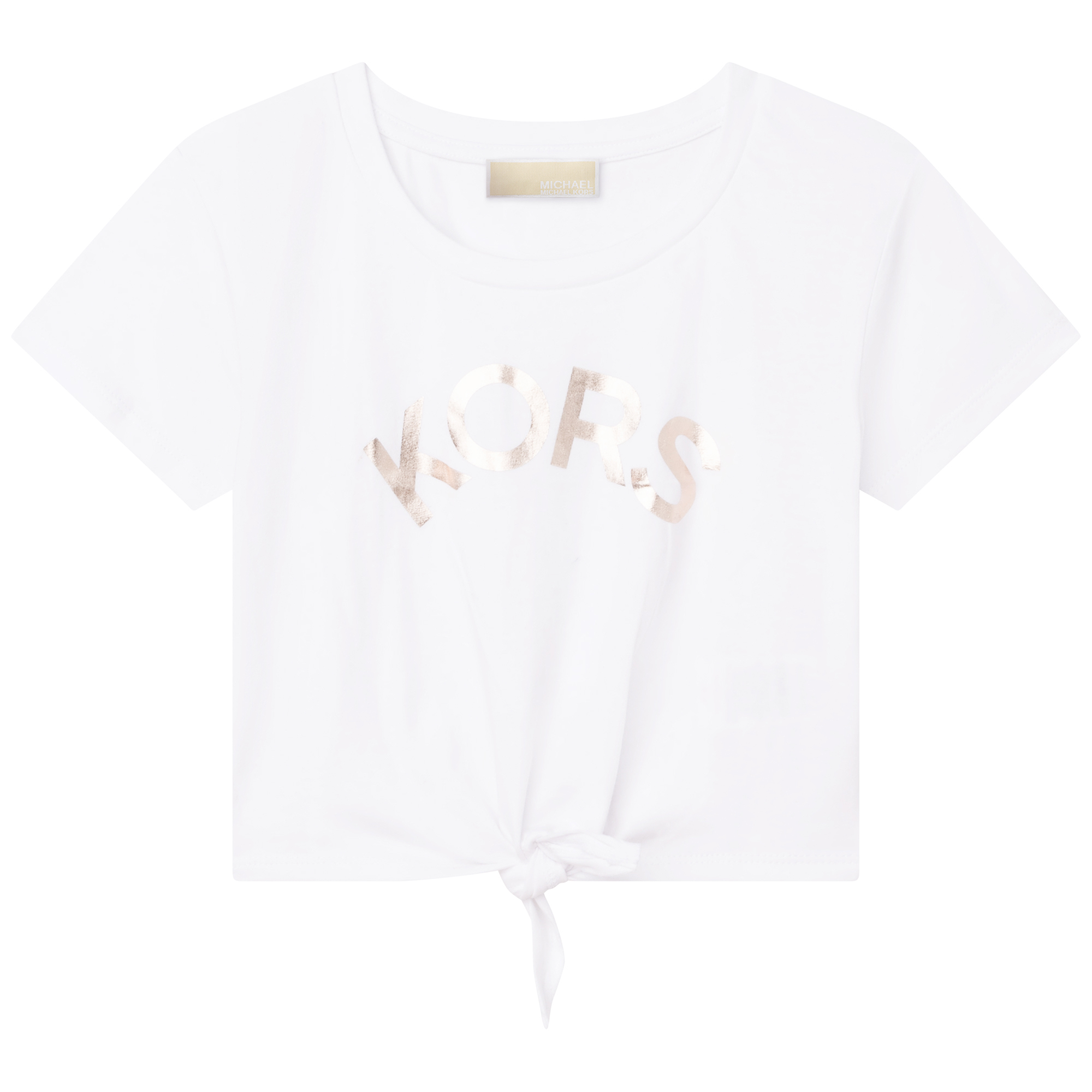 MICHAEL KORS T-shirt à manches courtes FILLE 4A Blanc