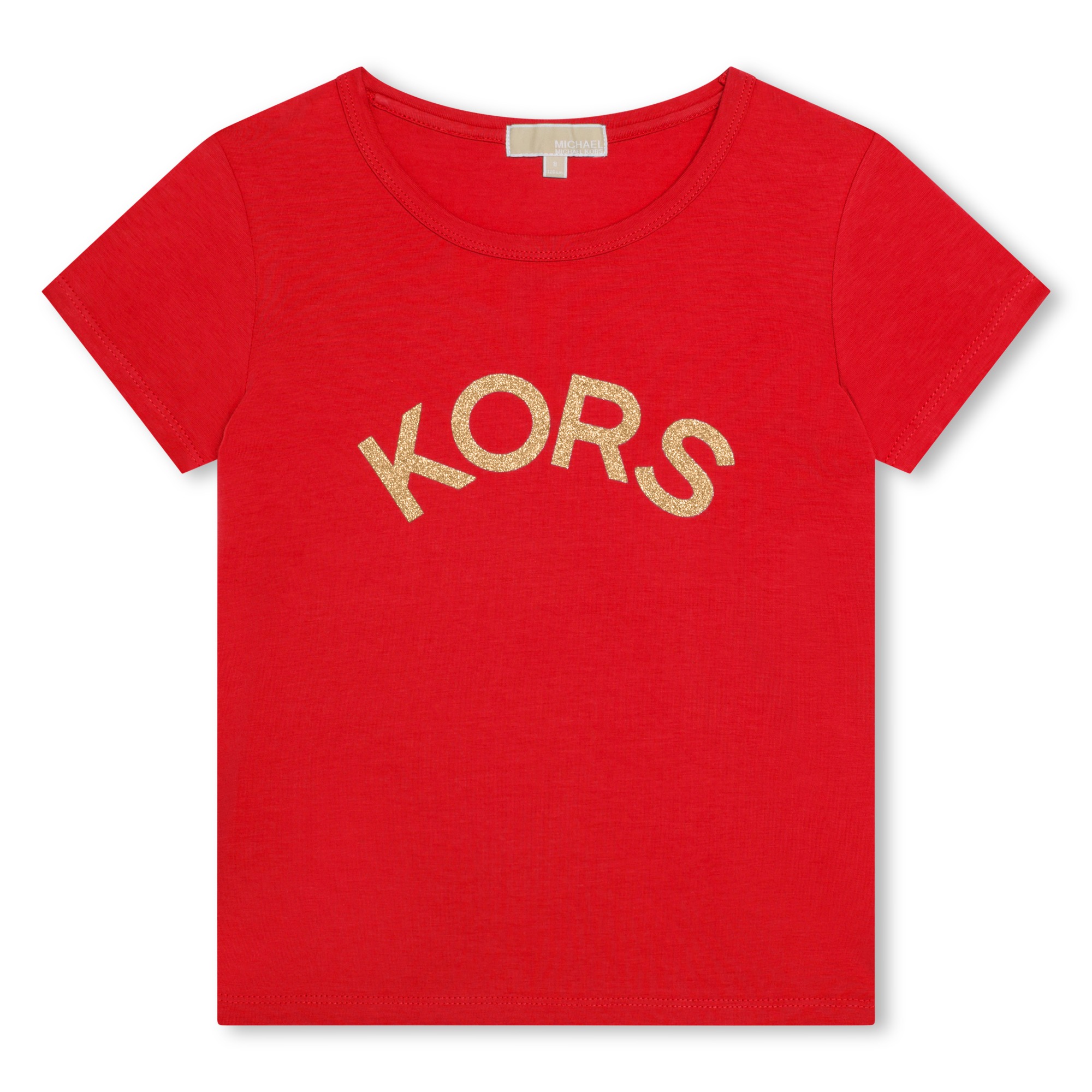 T-shirt avec imprimé pailleté MICHAEL KORS pour FILLE
