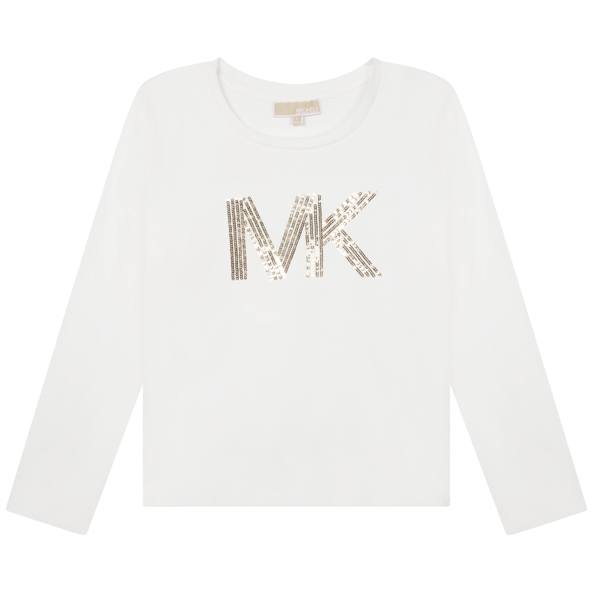 Camiseta algodón y lentejuelas MICHAEL KORS para NIÑA