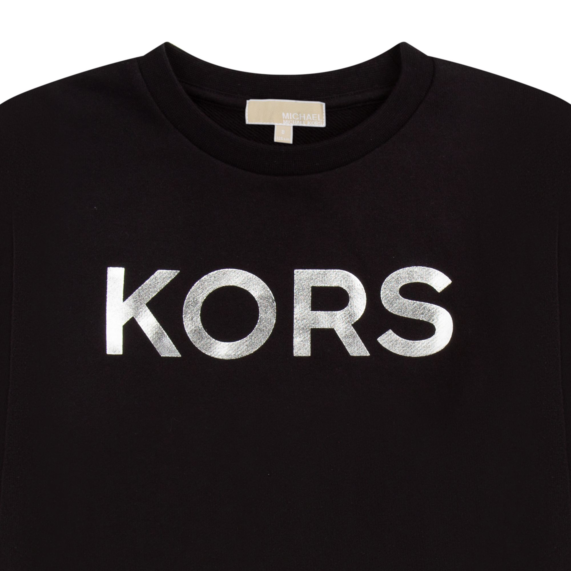 Sweat-shirt en coton à capuche MICHAEL KORS pour FILLE
