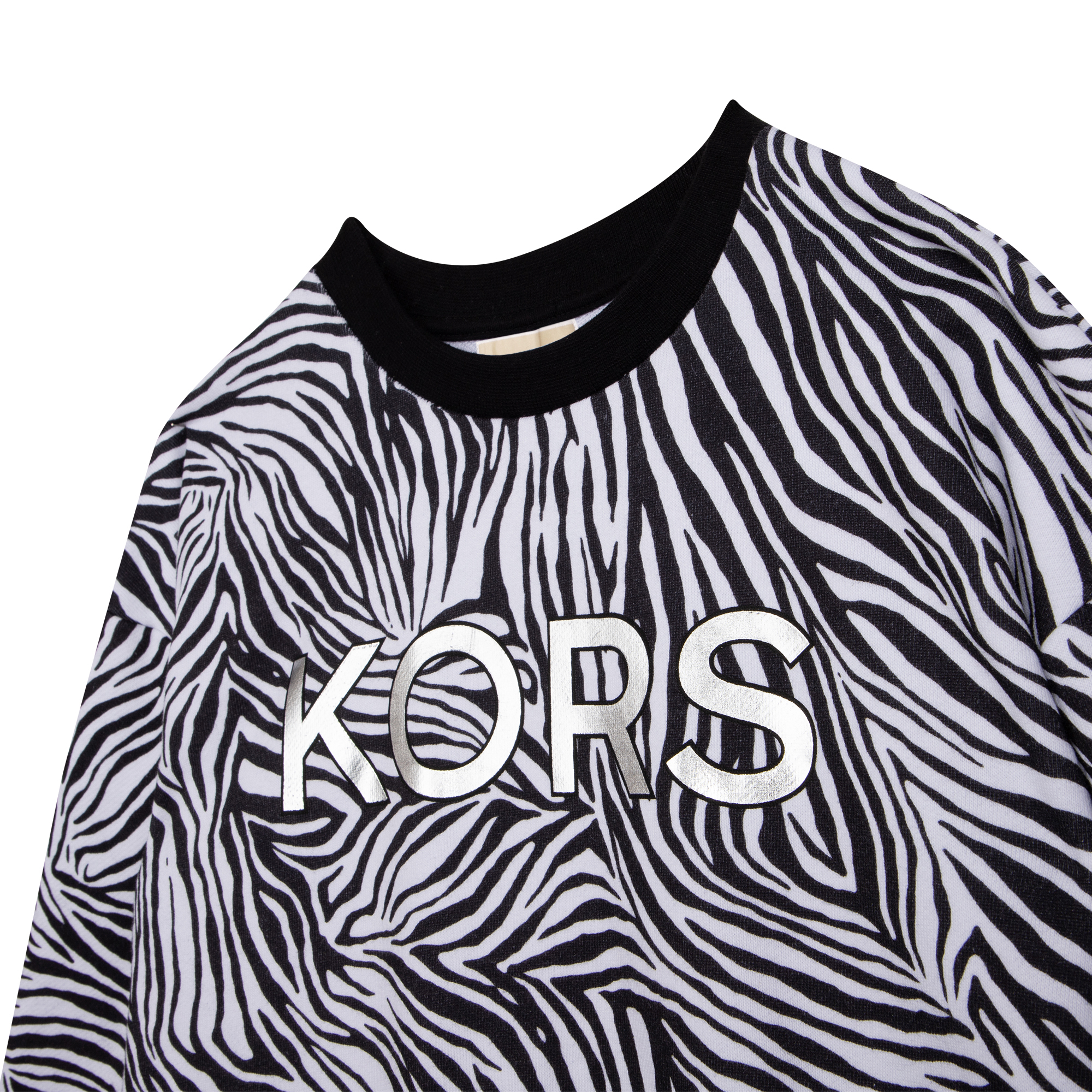 Sweat-shirt en coton imprimé MICHAEL KORS pour FILLE
