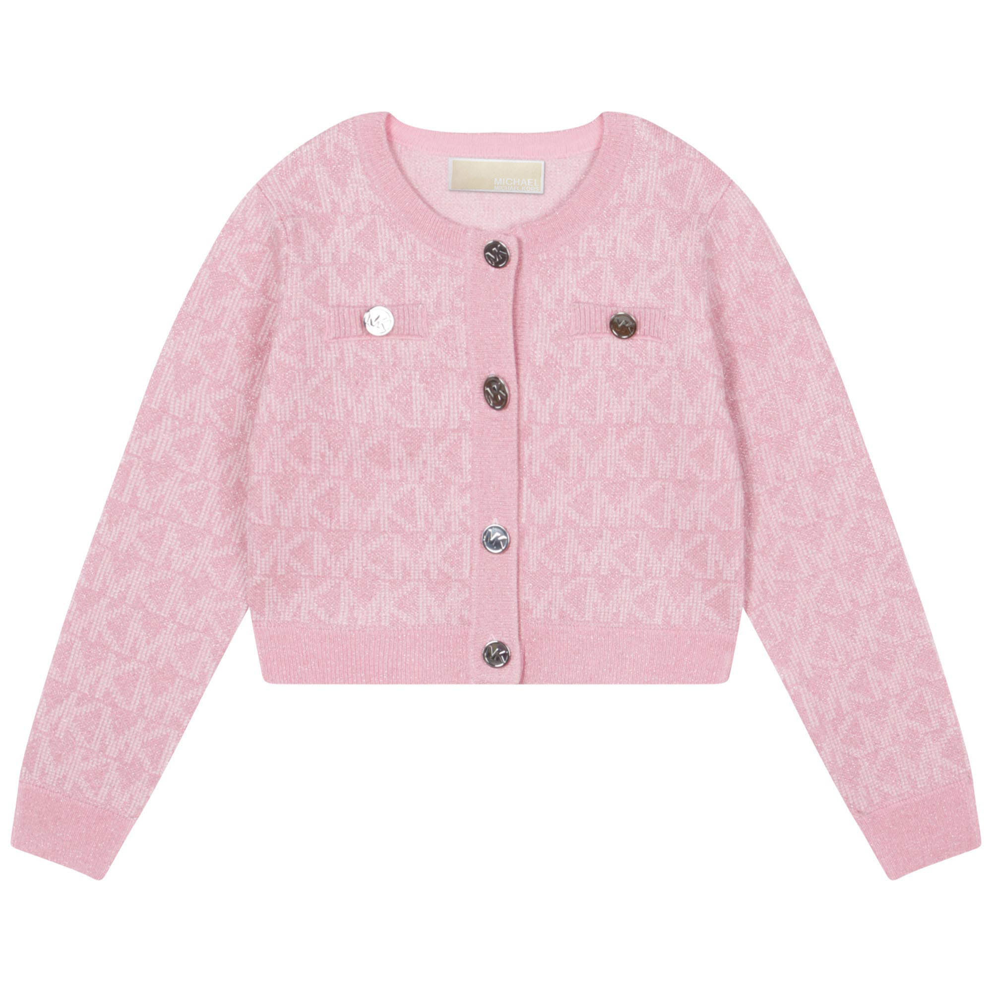 Button-up knitted cardigan MICHAEL KORS for GIRL