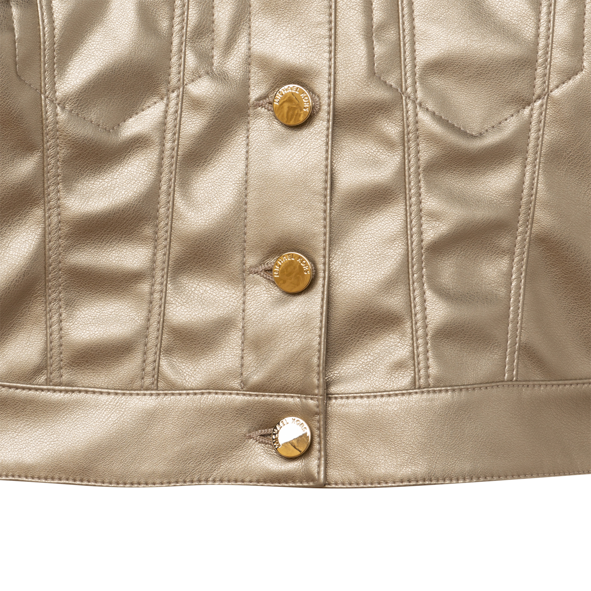 Buttoned jacket with pockets MICHAEL KORS for GIRL