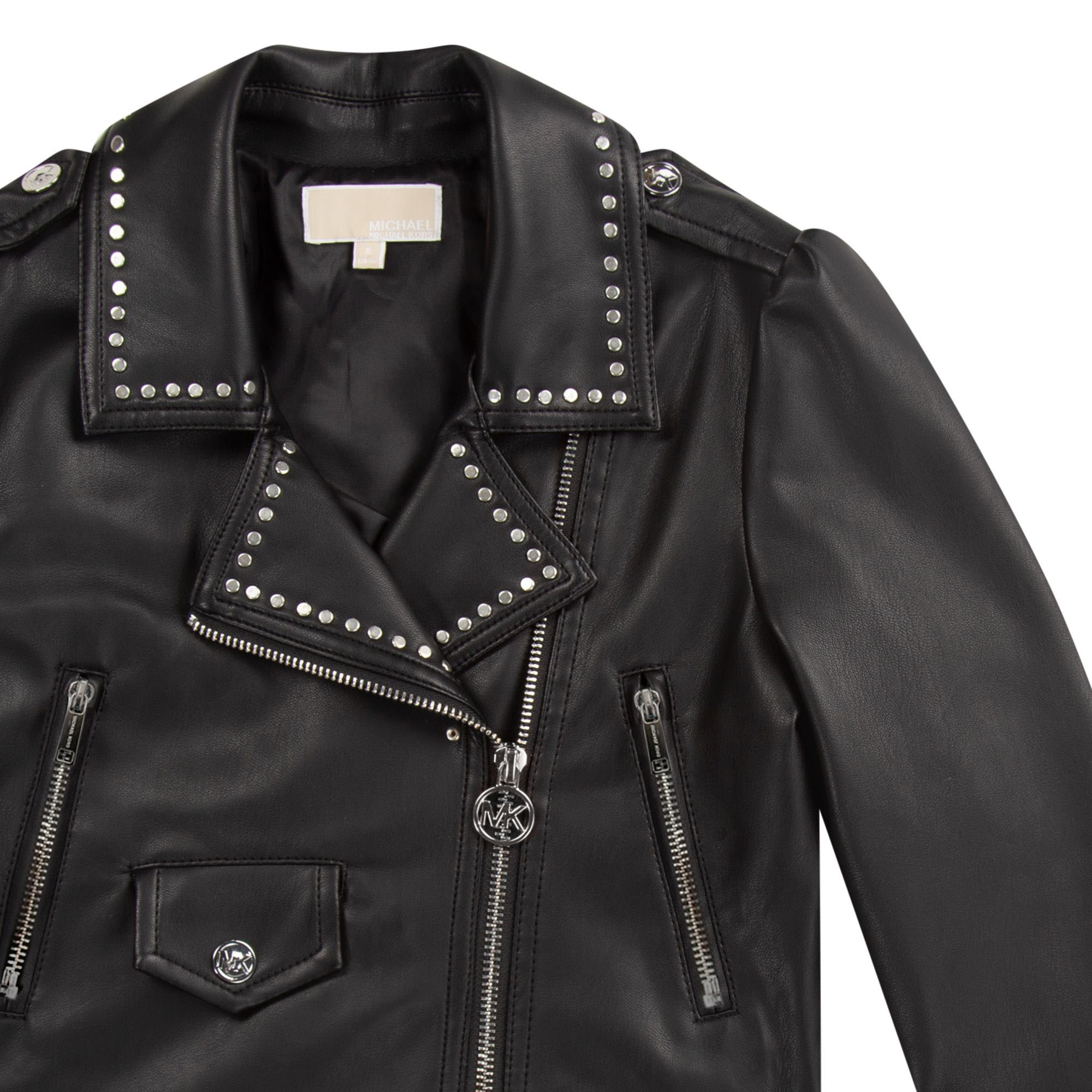 Studded biker-style jacket MICHAEL KORS for GIRL
