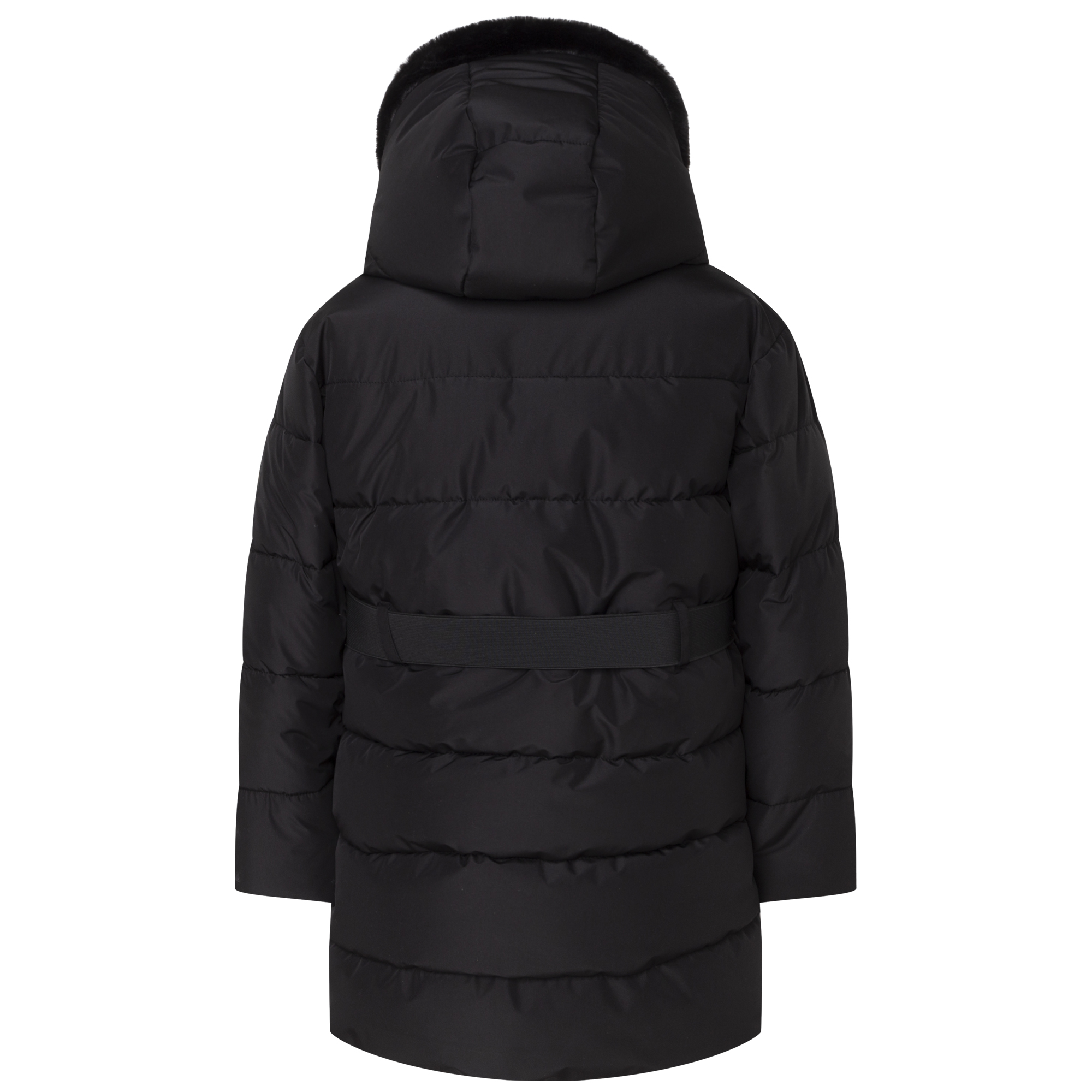 kobling Australien Blikkenslager MICHAEL KORS Long hooded puffer jacket girl black - | Kids around