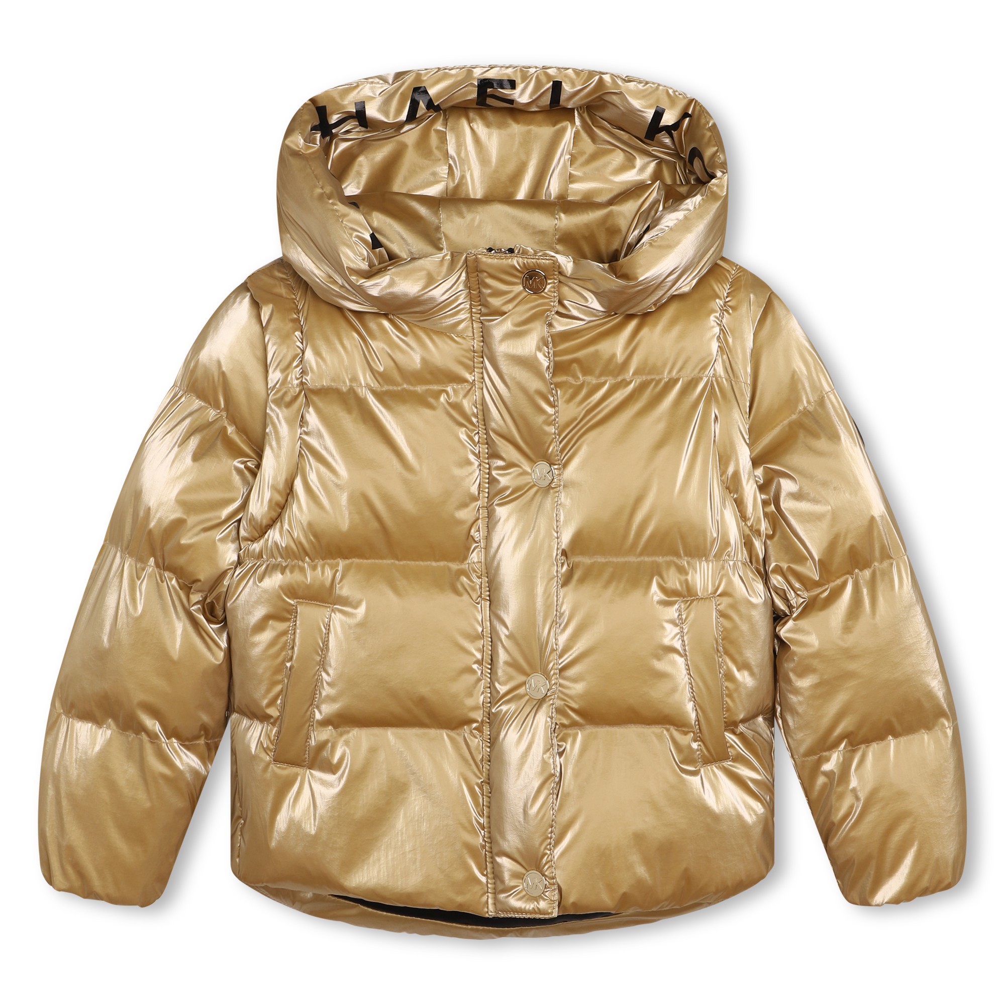 Puffer with removable sleeves MICHAEL KORS for GIRL