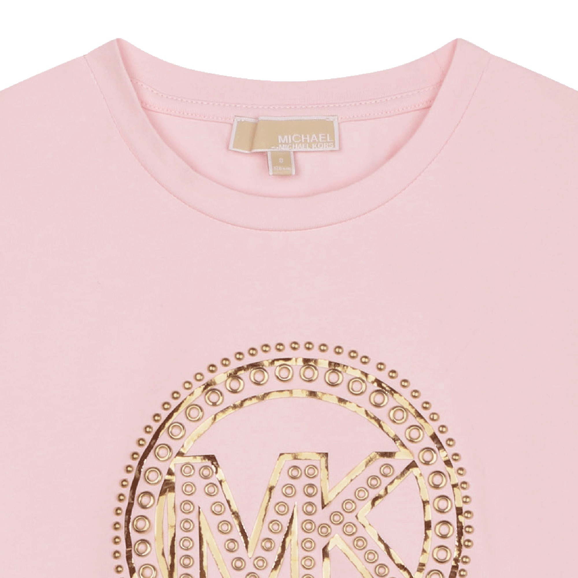 Long-sleeved studded T-shirt MICHAEL KORS for GIRL