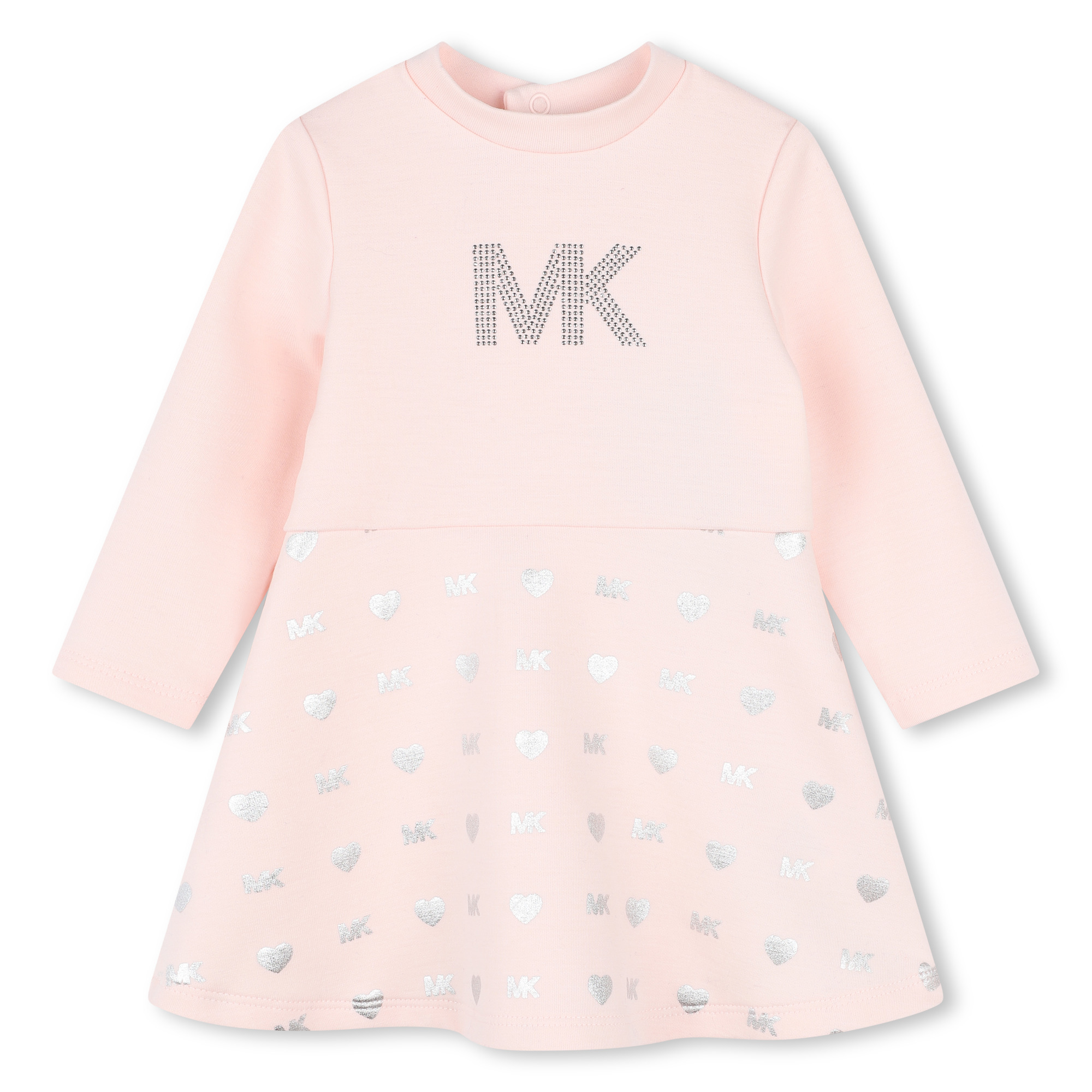 Robe manches longues cloutée MICHAEL KORS pour FILLE