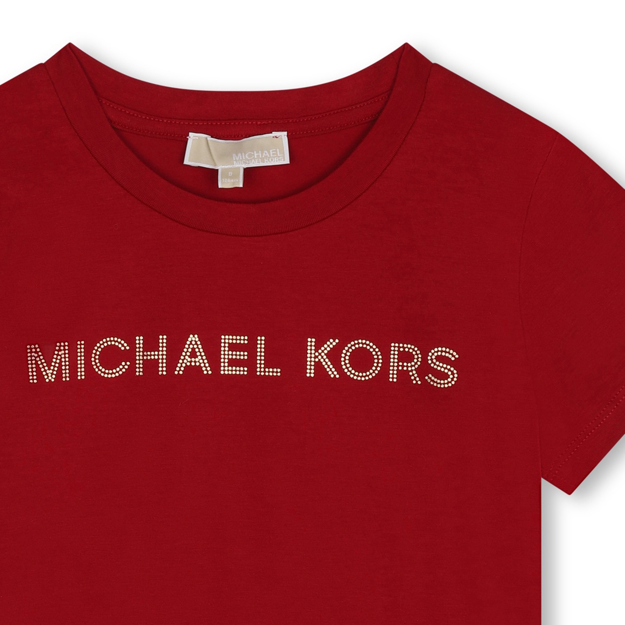 Michael kors red shirt on sale