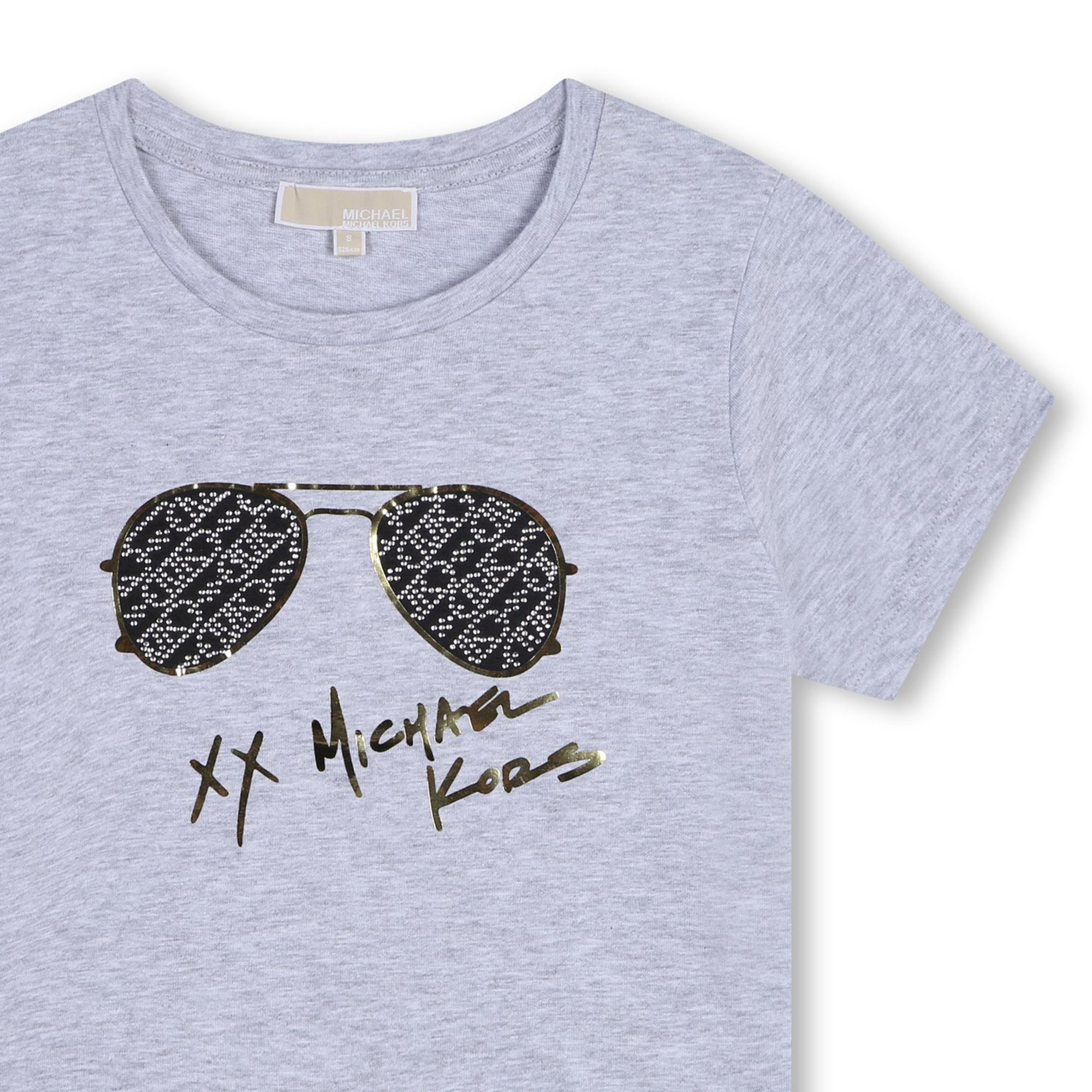 Camiseta manga corta y algodón MICHAEL KORS para NIÑA