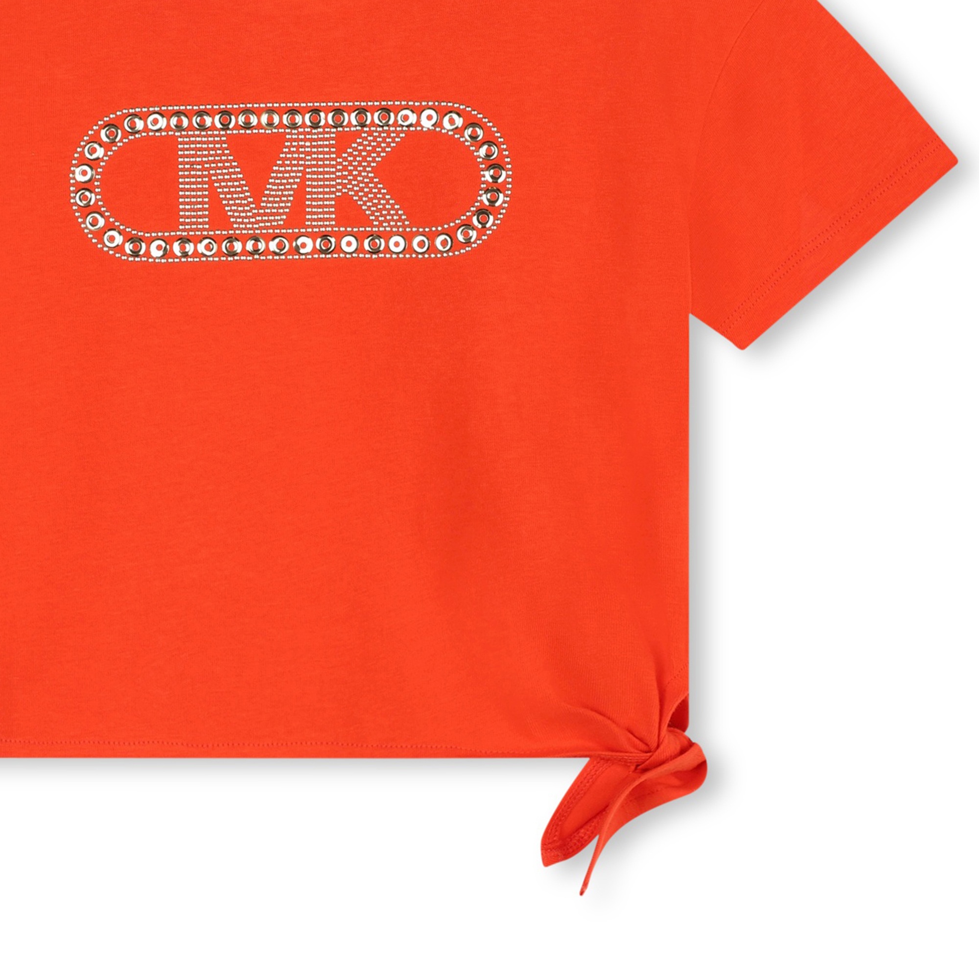 T-shirt borchie con nodo MICHAEL KORS Per BAMBINA