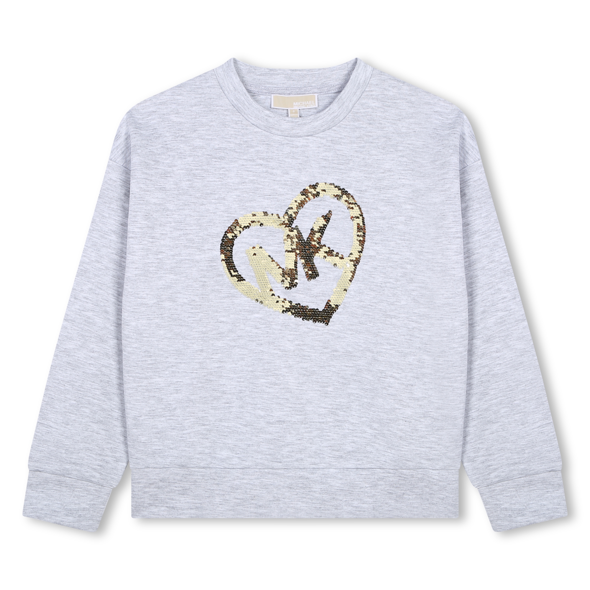 Sweat-shirt à sequins MICHAEL KORS pour FILLE