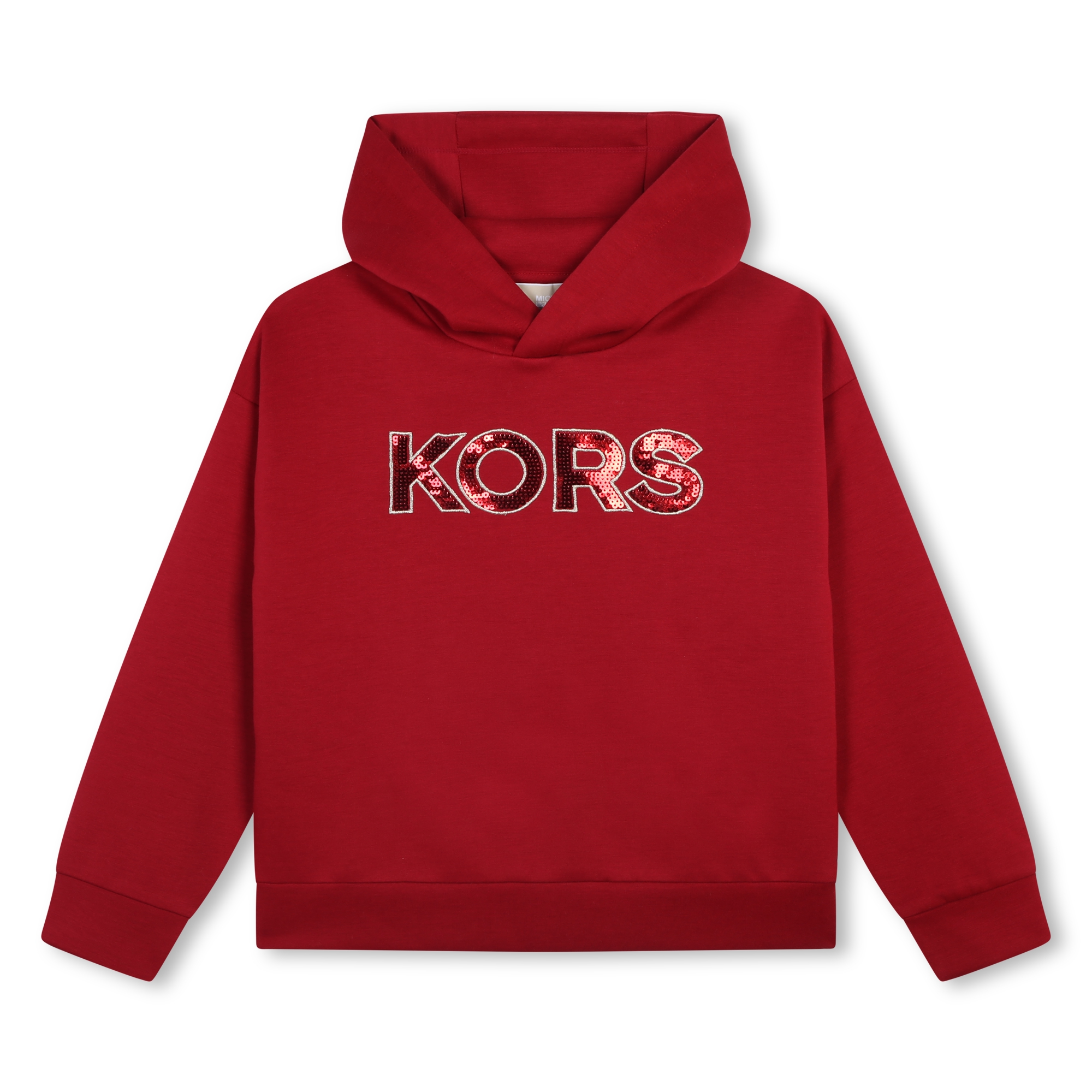 MICHAEL KORS Hooded sweatshirt girl red Kids around