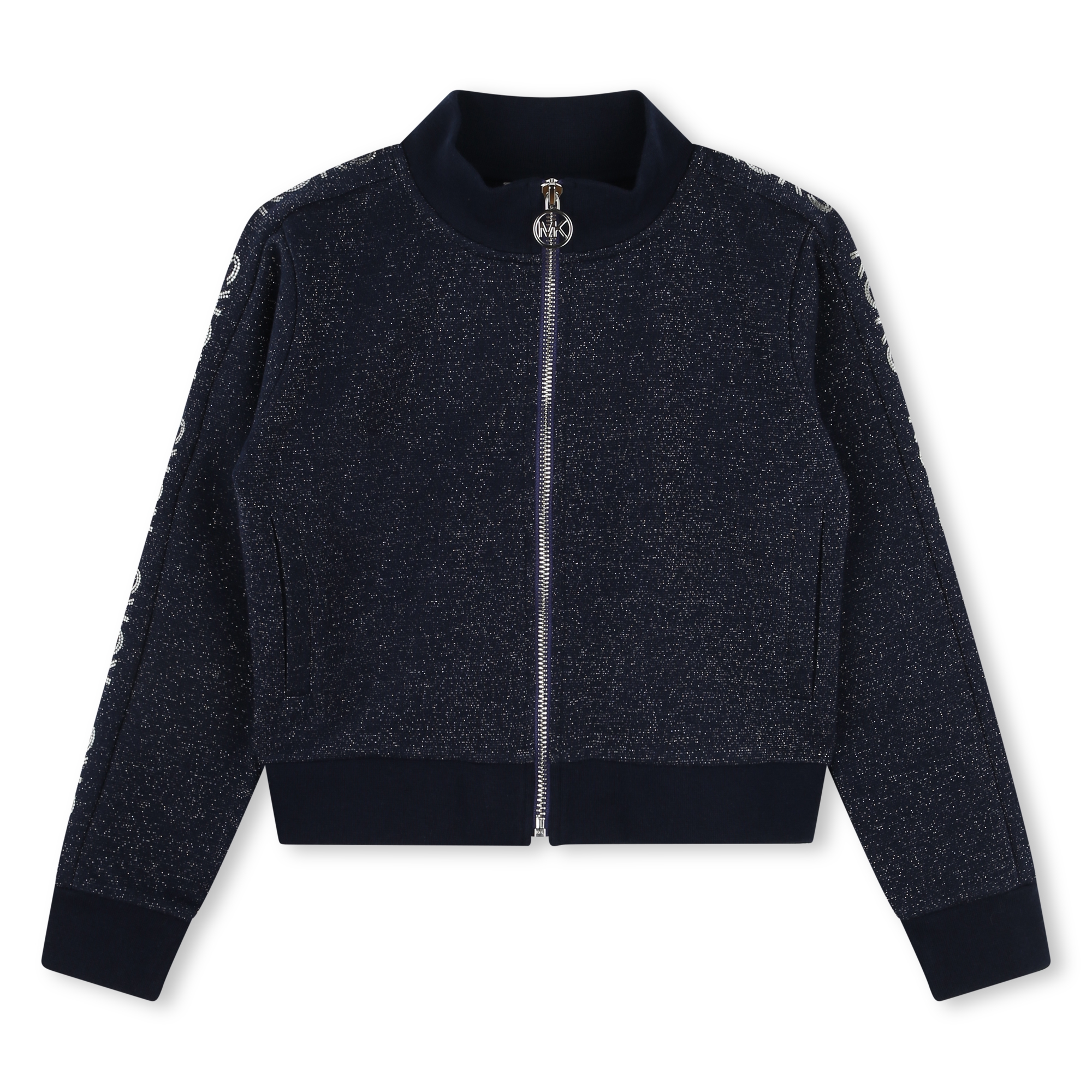 Glittery fleece cardigan MICHAEL KORS for GIRL