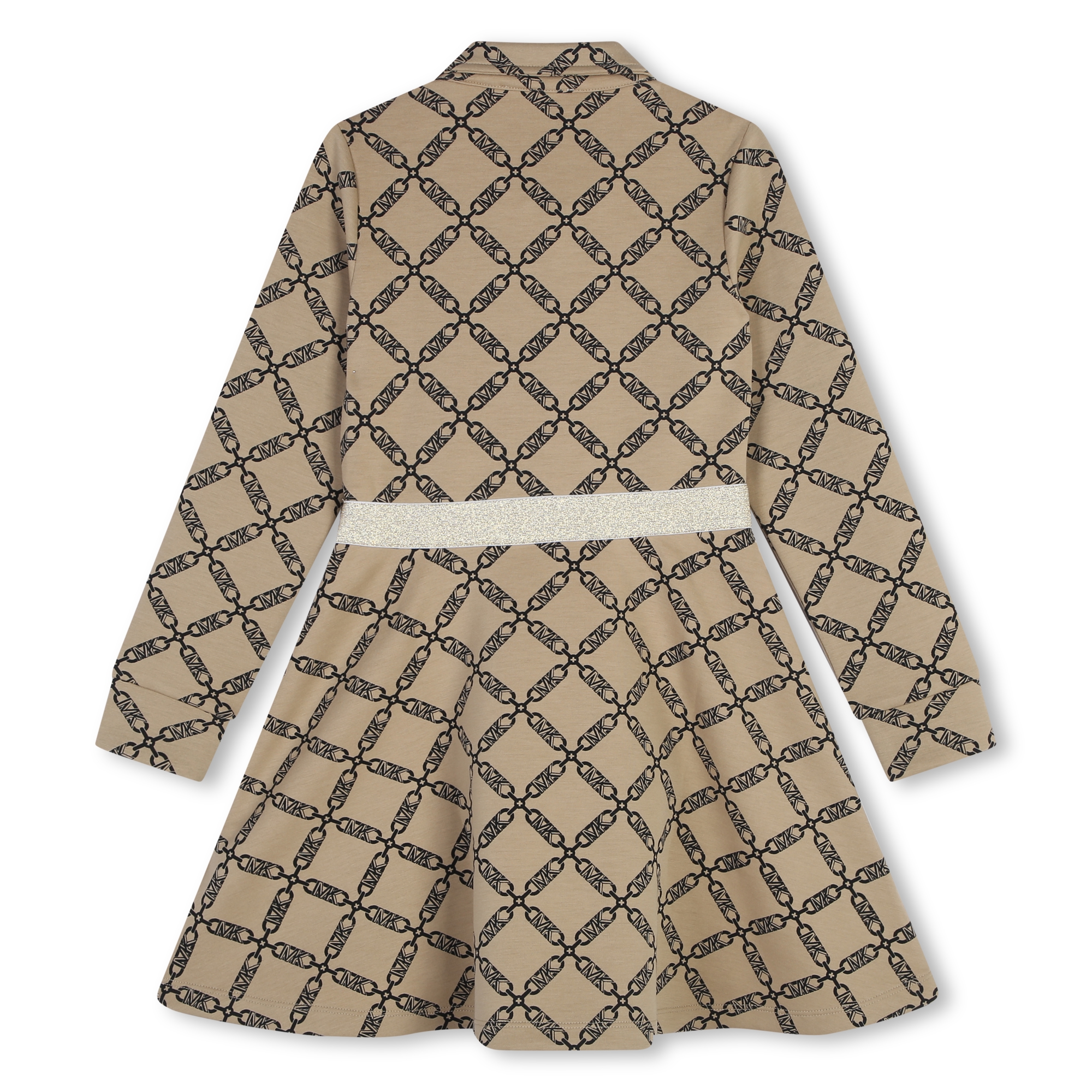 Robe zippée manches longues MICHAEL KORS pour FILLE