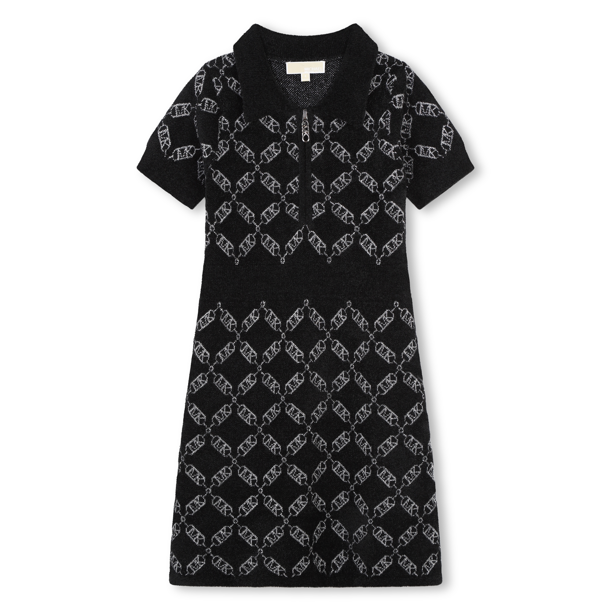 Short-sleeved jacquard dress MICHAEL KORS for GIRL