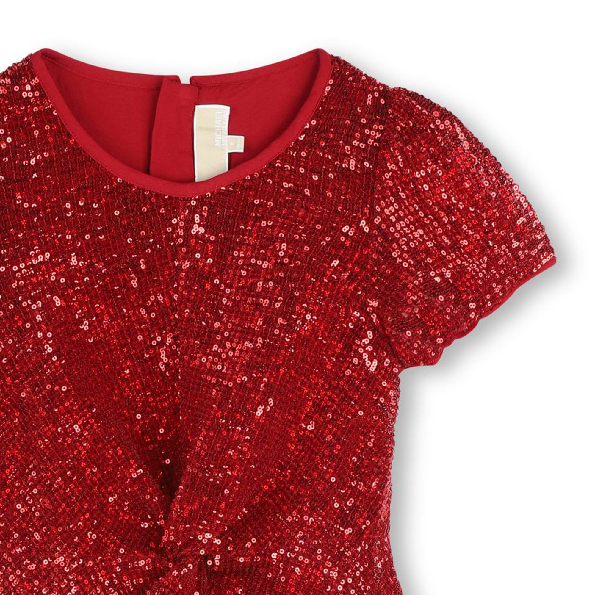 Robe zippée en sequins MICHAEL KORS pour FILLE