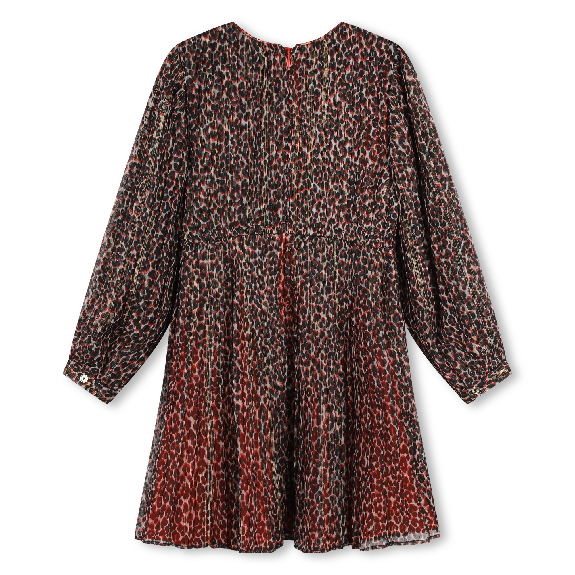 Voile-lined printed dress MICHAEL KORS for GIRL