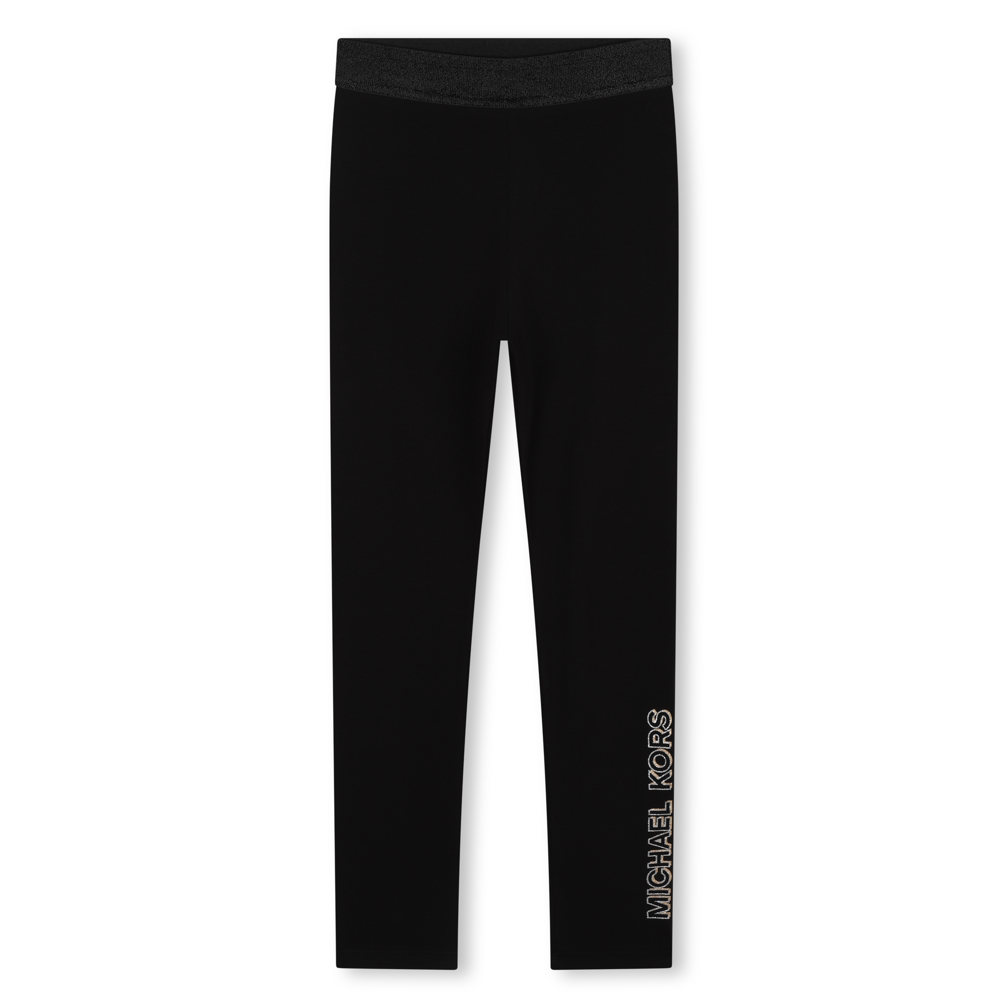 Leggings with glittery logo MICHAEL KORS for GIRL