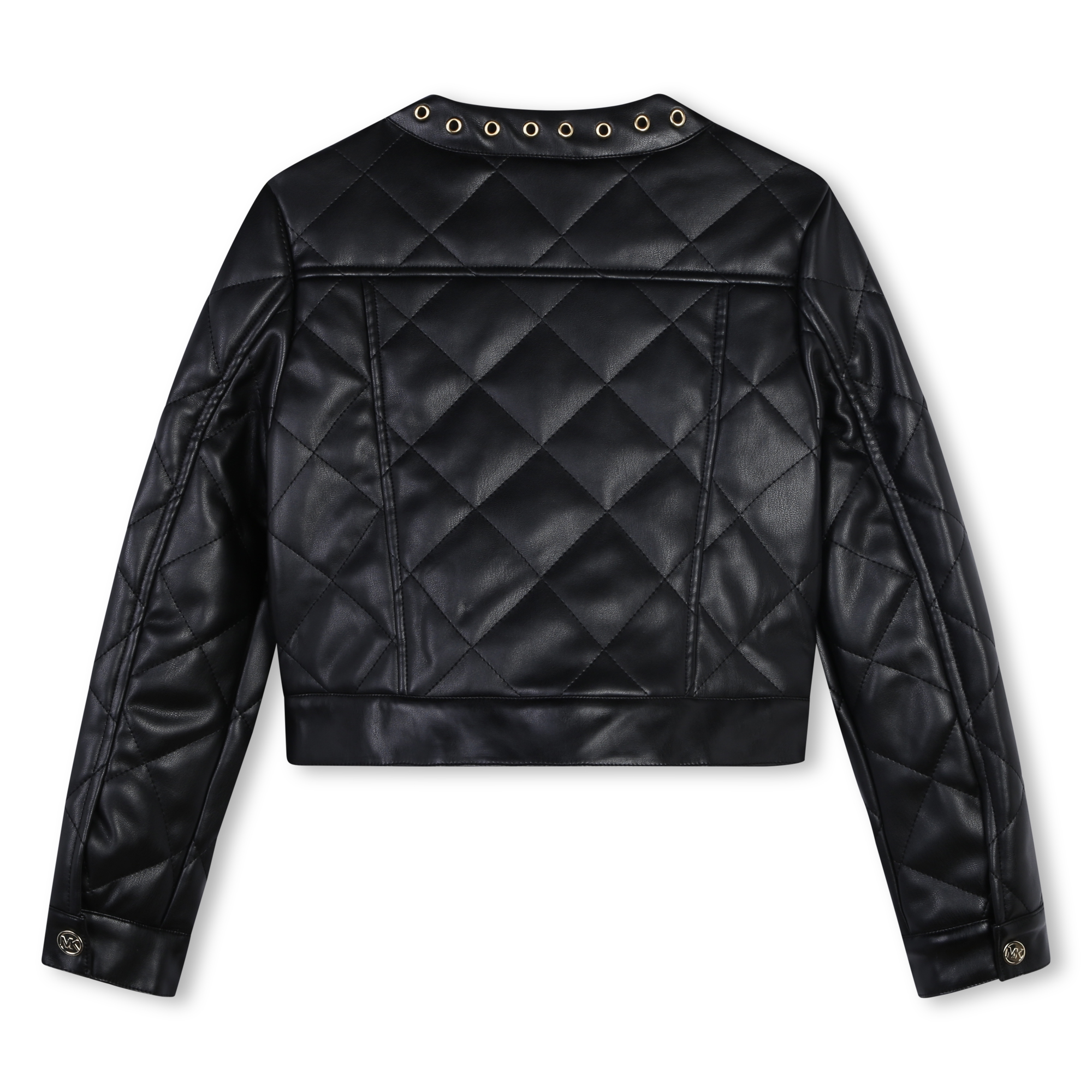 Michael kors quilted jacket with belt online