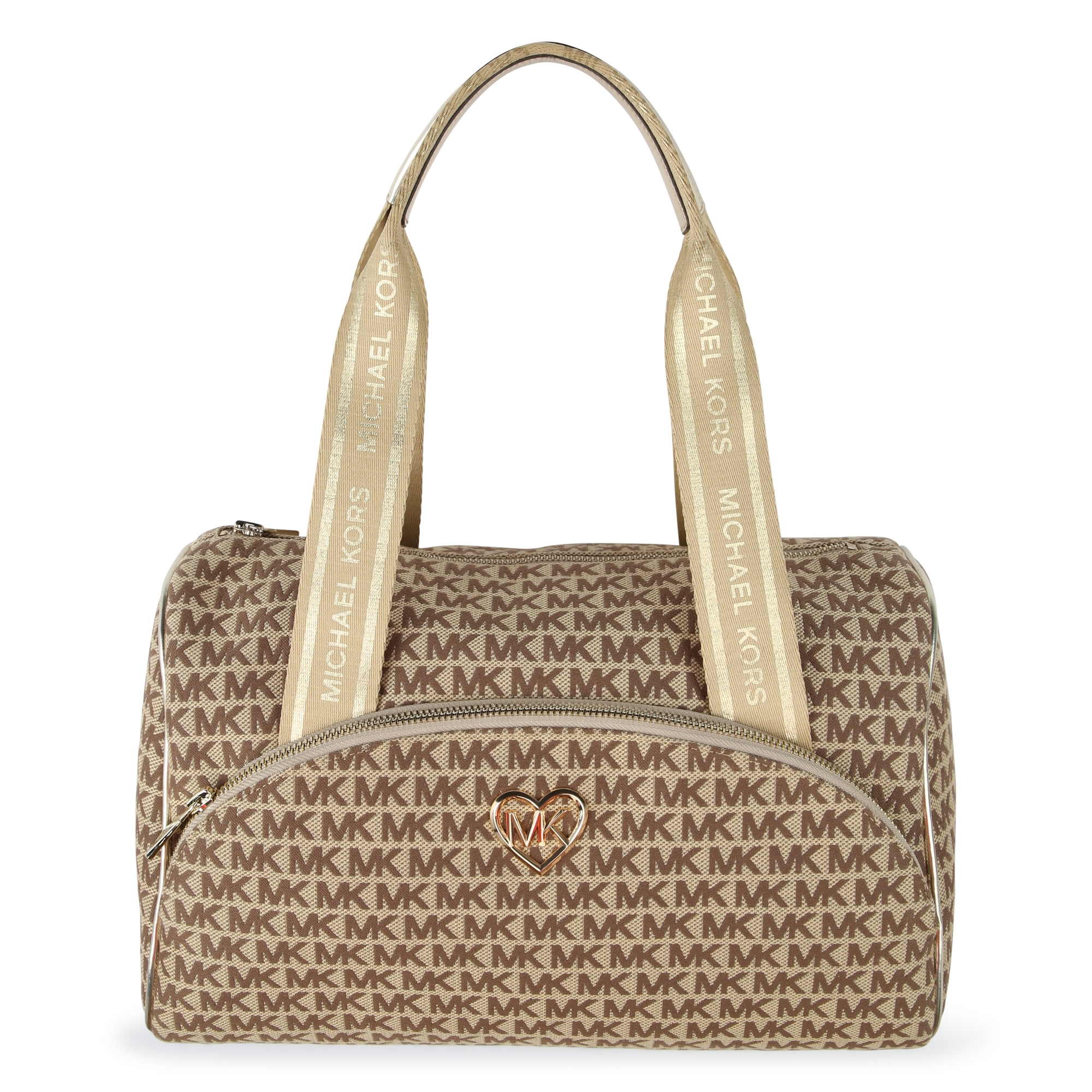 MICHAEL KORS Sac week end fille beige Kids around