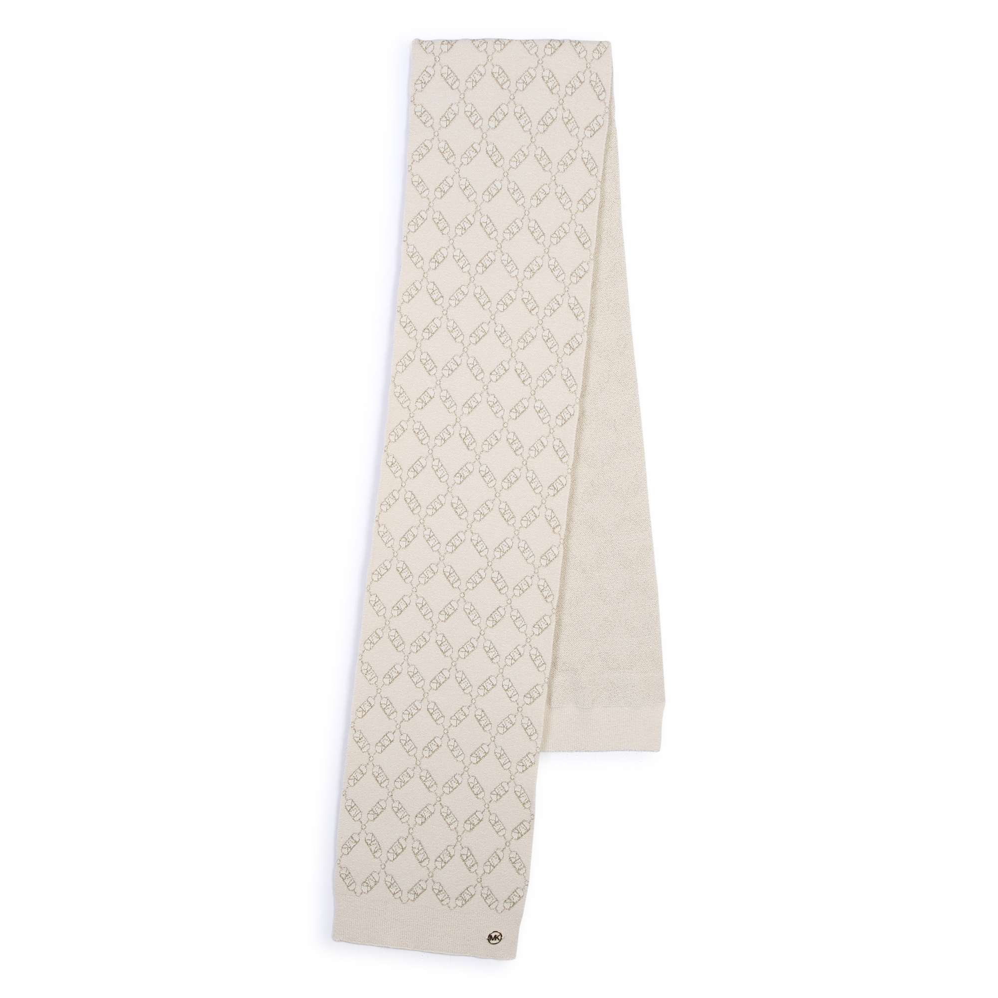 MICHAEL KORS Knitted scarf girl white Kids around