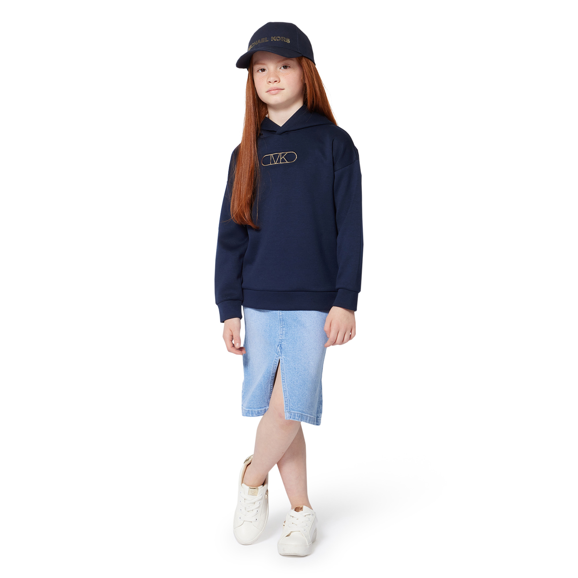 Cotton twill baseball cap MICHAEL KORS for GIRL