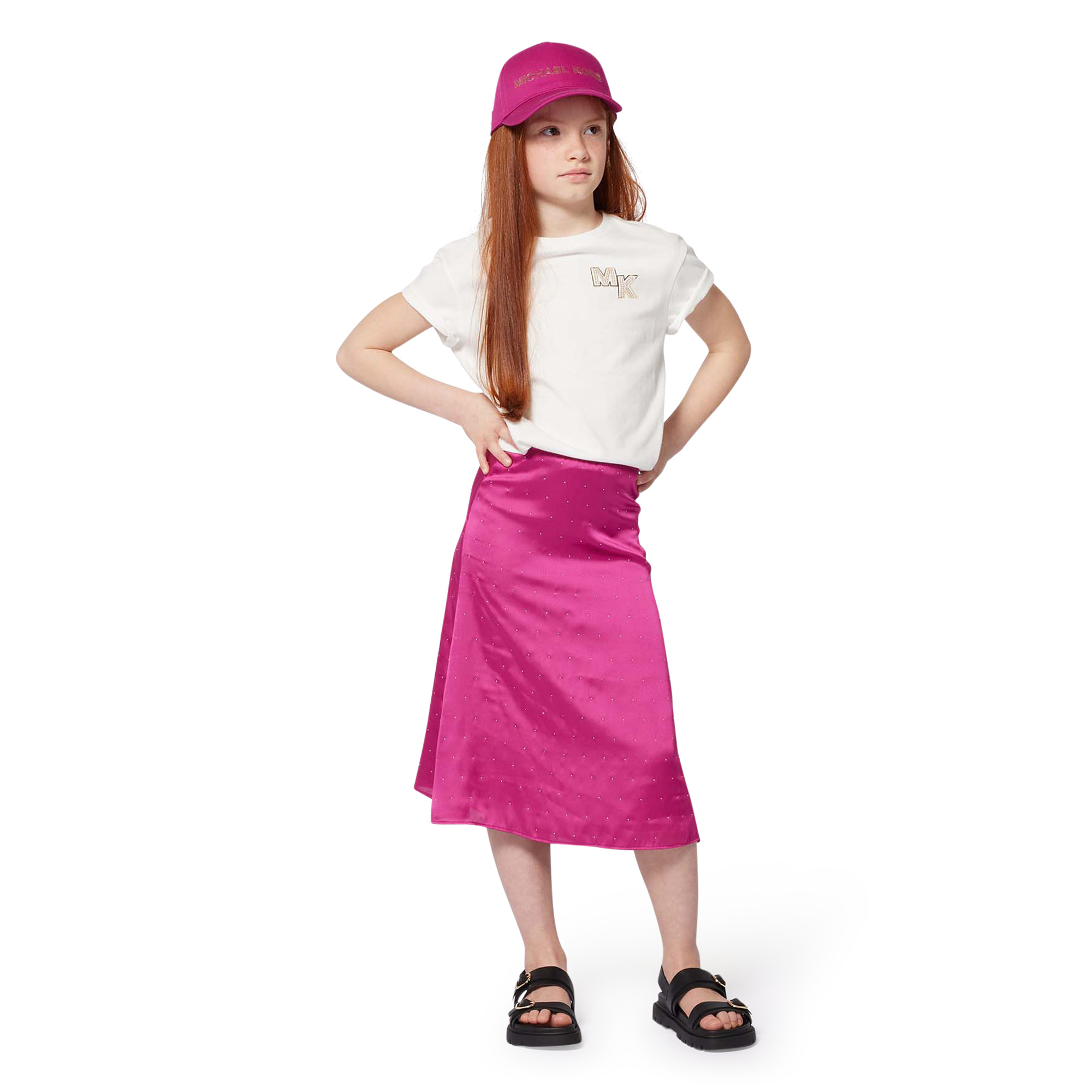 Cotton twill baseball cap MICHAEL KORS for GIRL