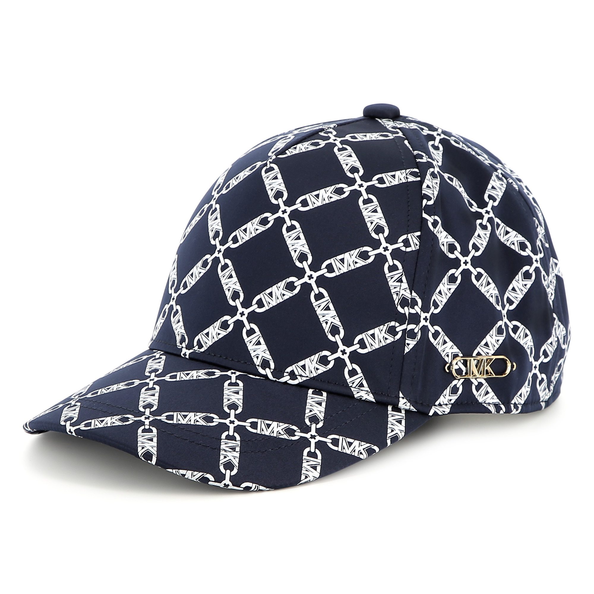 Satin-look patterned cap MICHAEL KORS for GIRL