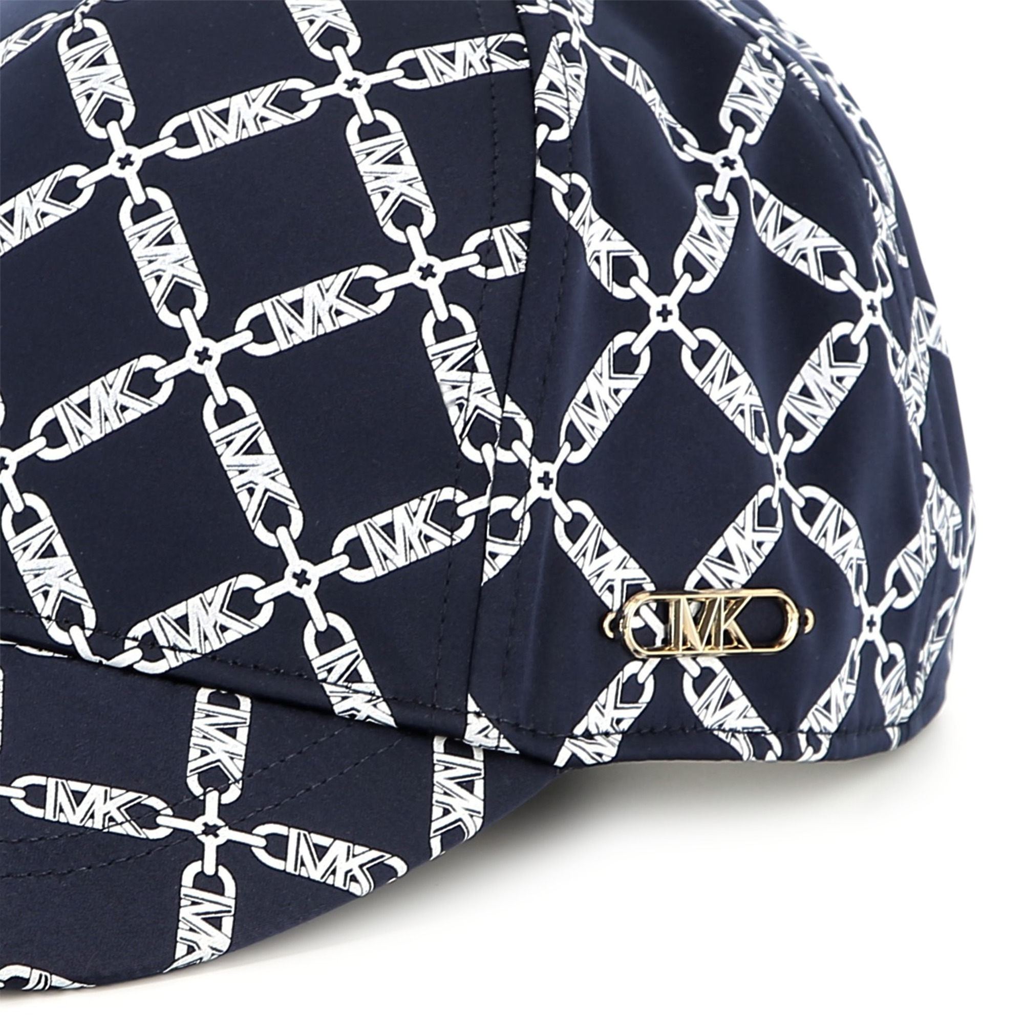 Satin-look patterned cap MICHAEL KORS for GIRL