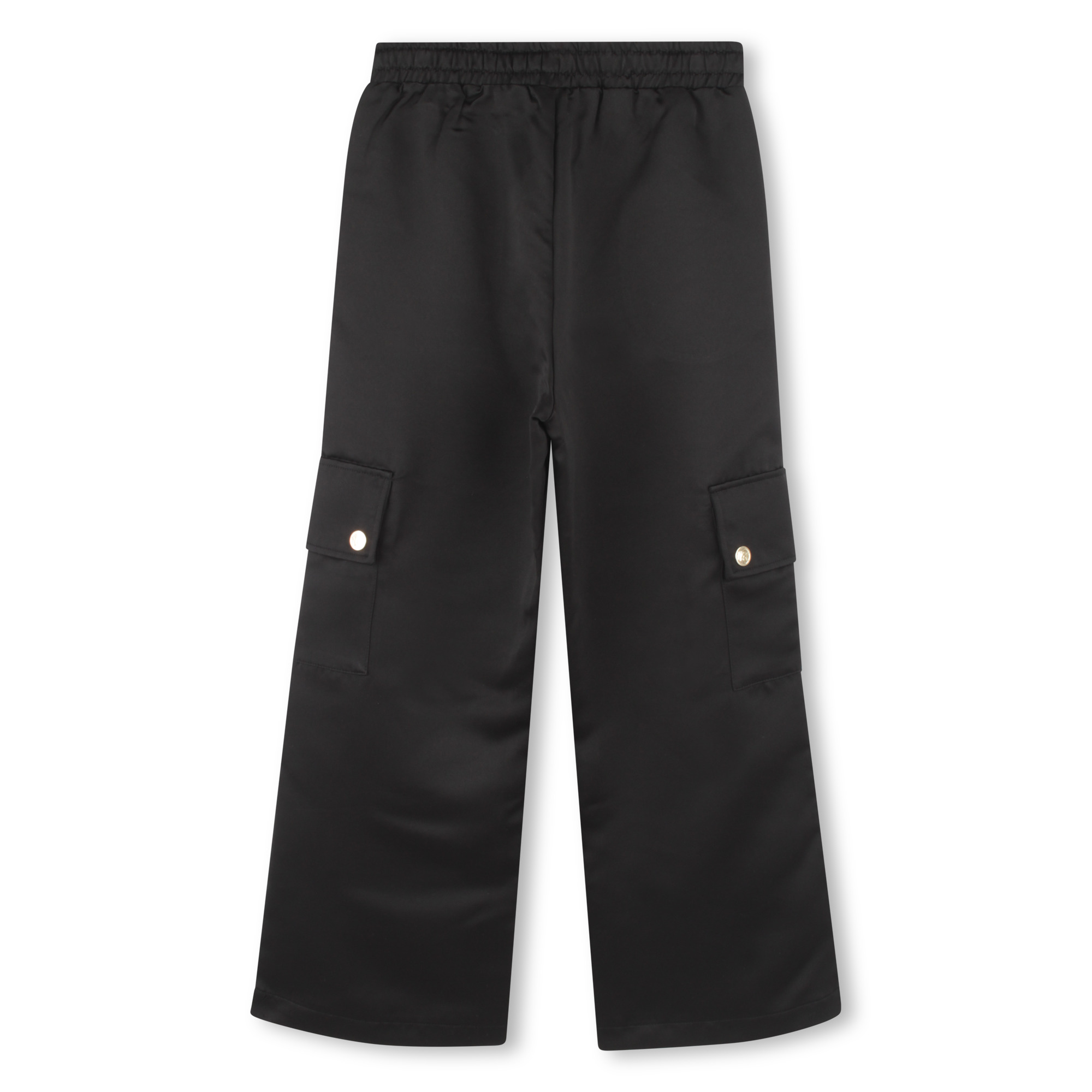 Pantalon multipoche en satin MICHAEL KORS pour FILLE