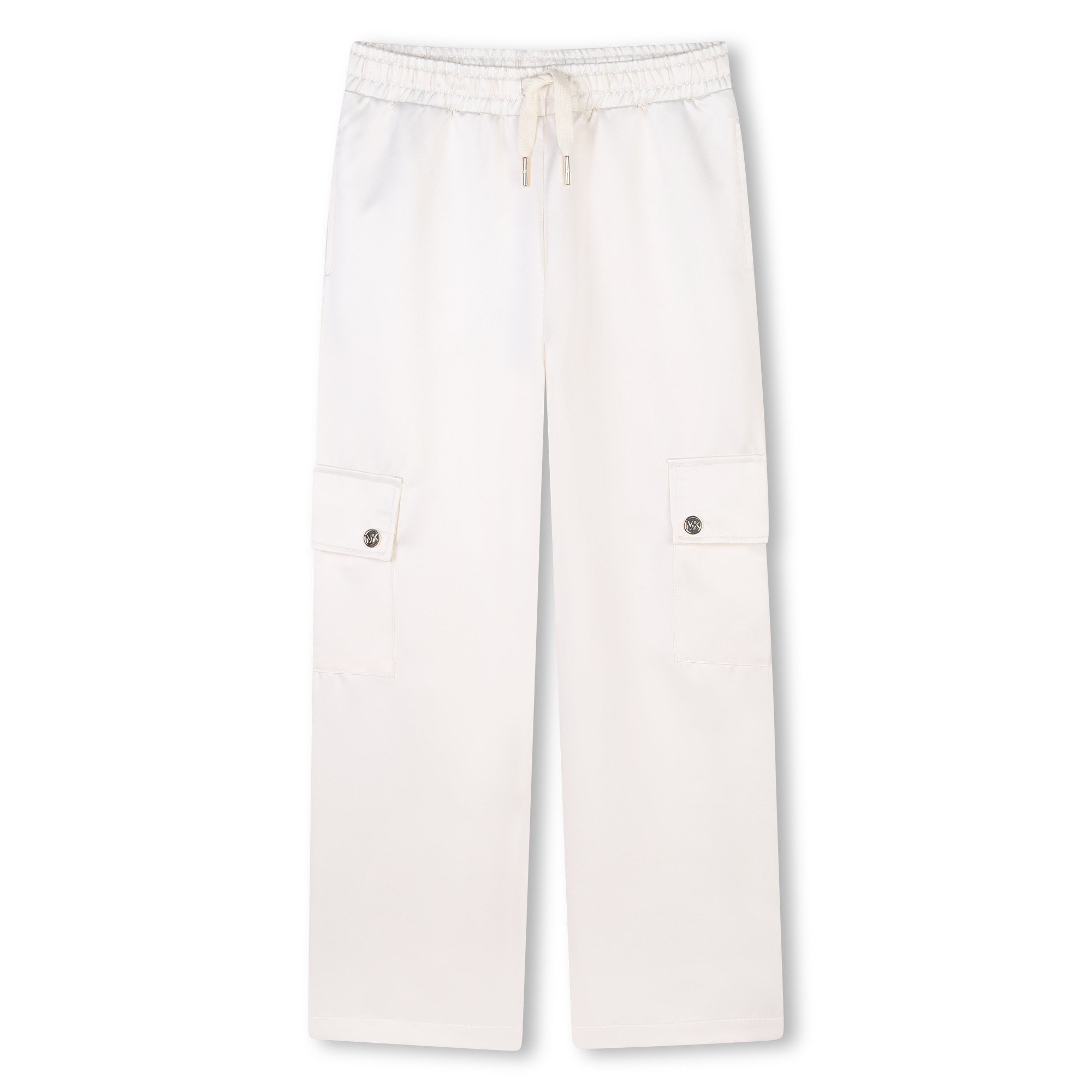 Pantalon multipoche en satin MICHAEL KORS pour FILLE