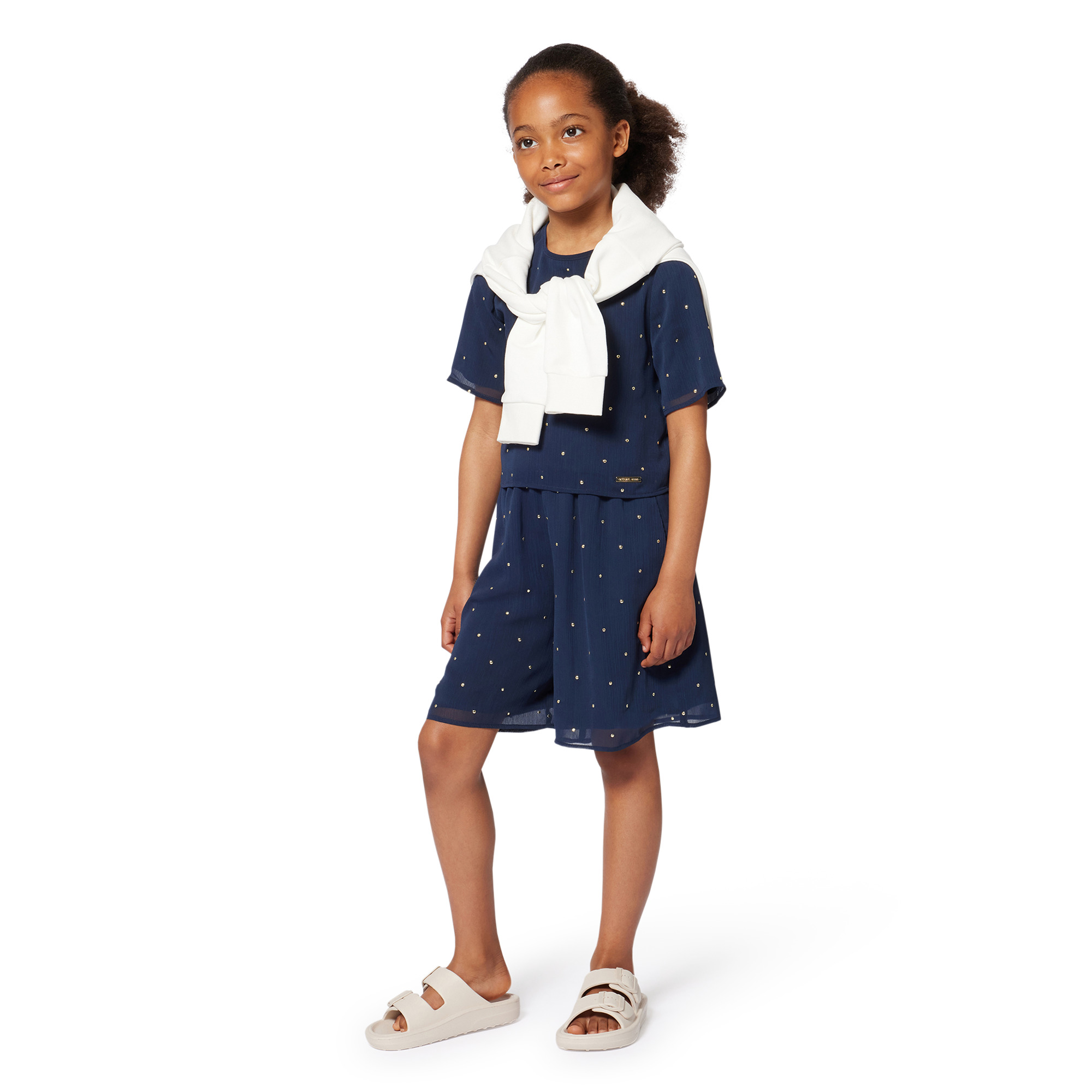 Robe de cérémonie cloutée MICHAEL KORS pour FILLE