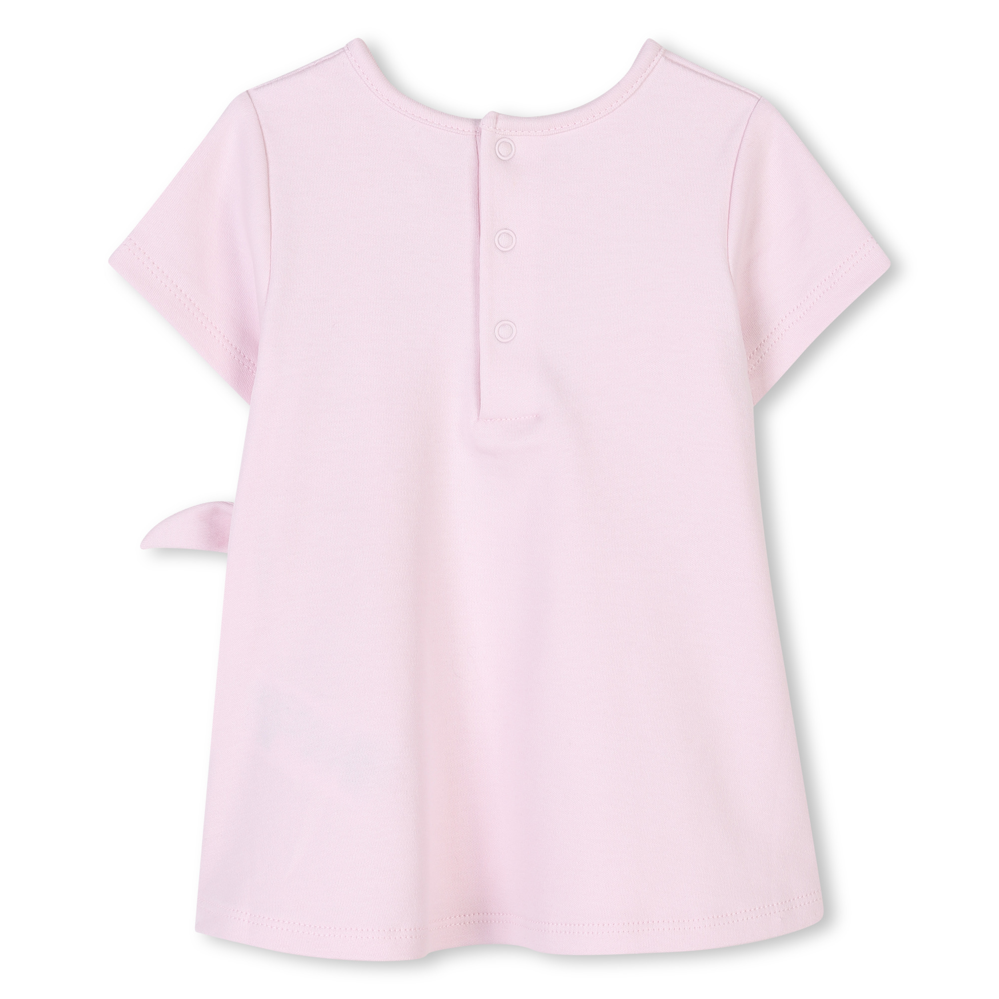 Short-sleeved cotton dress MICHAEL KORS for GIRL