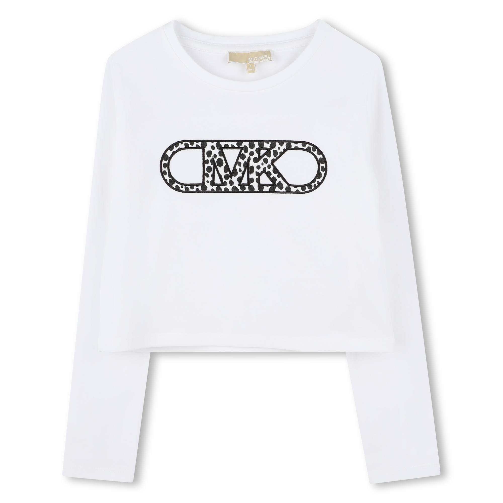 T-shirt manches longues coton MICHAEL KORS pour FILLE