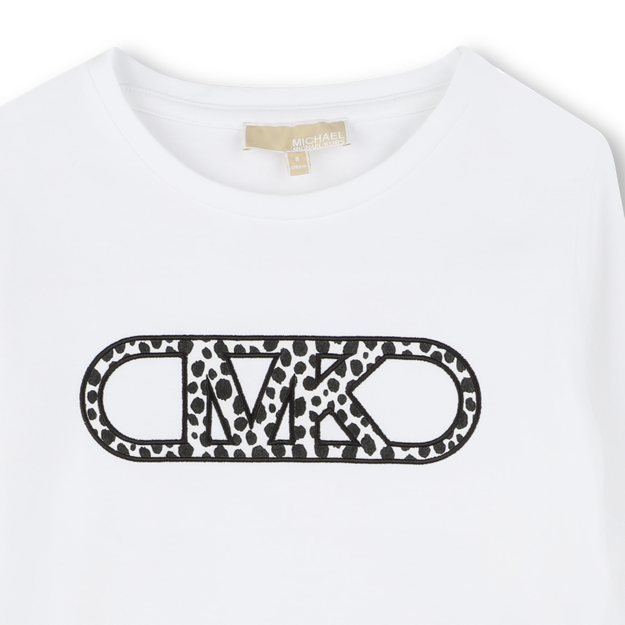 T-shirt manches longues coton MICHAEL KORS pour FILLE