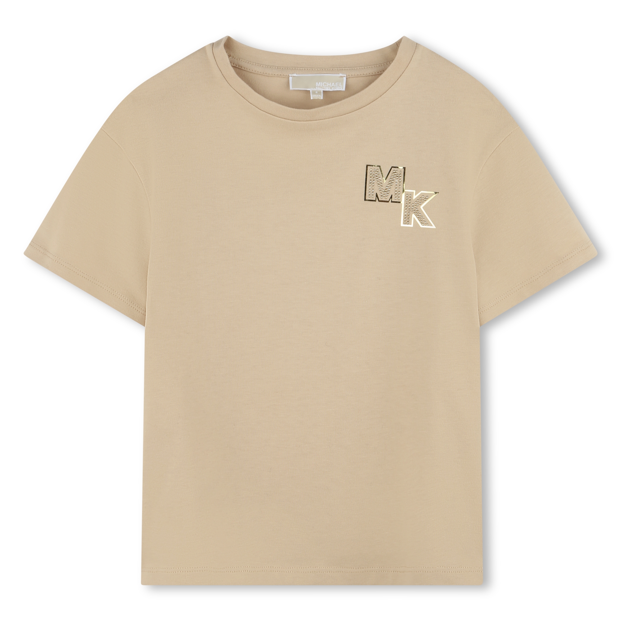 Short-sleeved cotton T-shirt MICHAEL KORS for GIRL