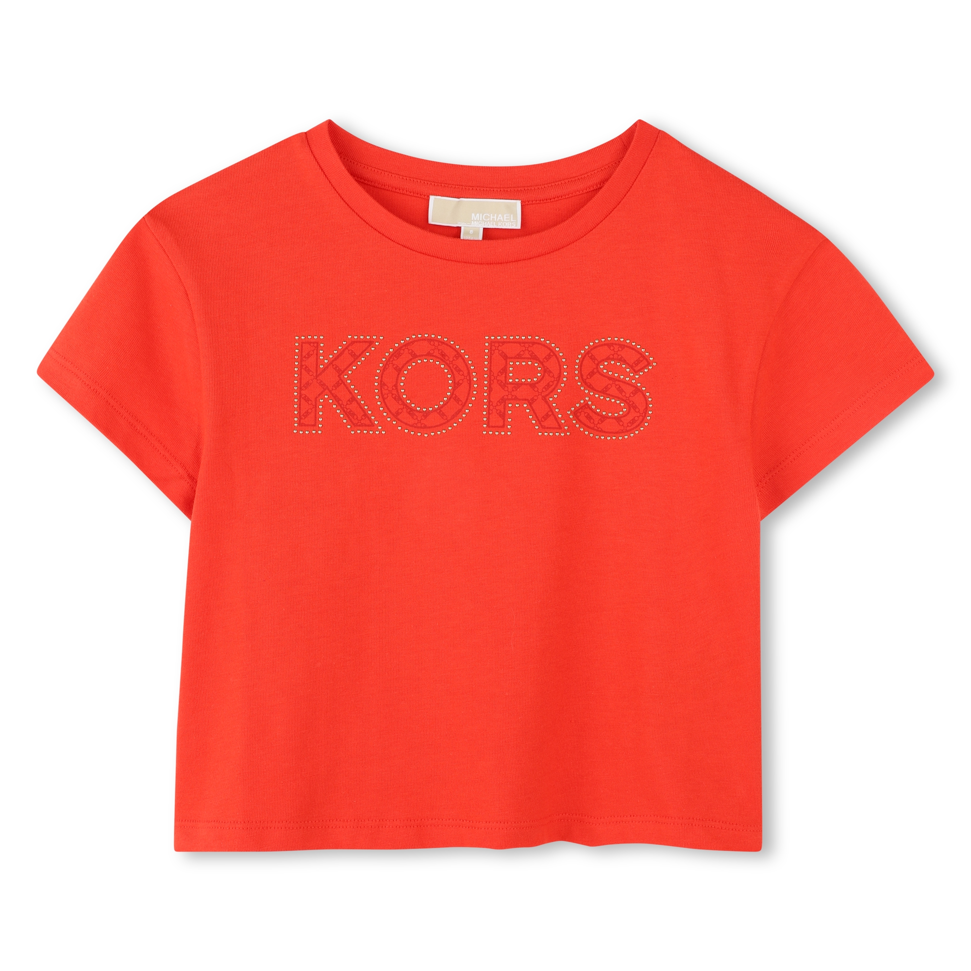 T-shirt court en coton MICHAEL KORS pour FILLE