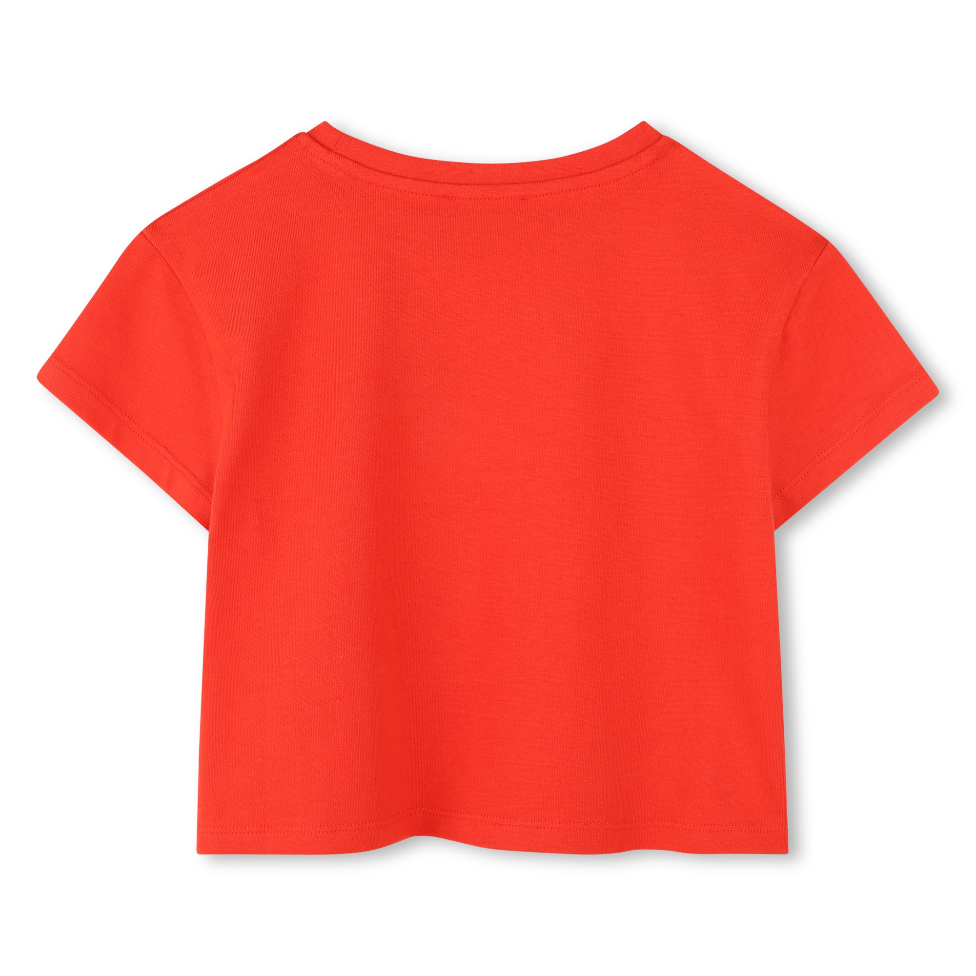 Cropped cotton T-shirt MICHAEL KORS for GIRL