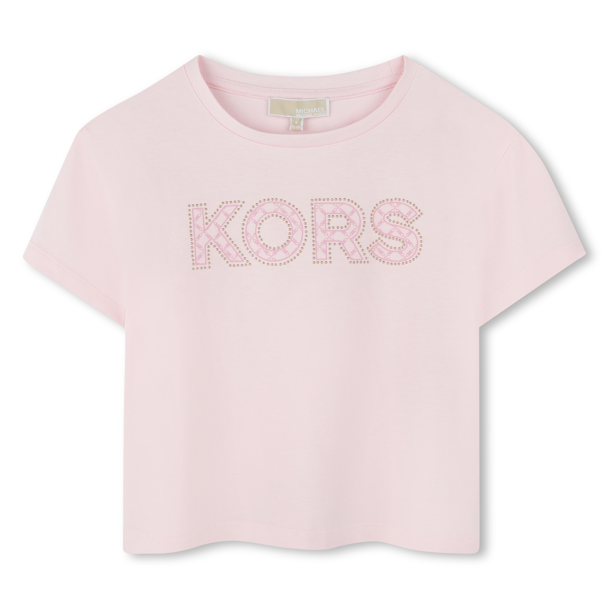 Kurzes Baumwoll-T-Shirt MICHAEL KORS Für MÄDCHEN